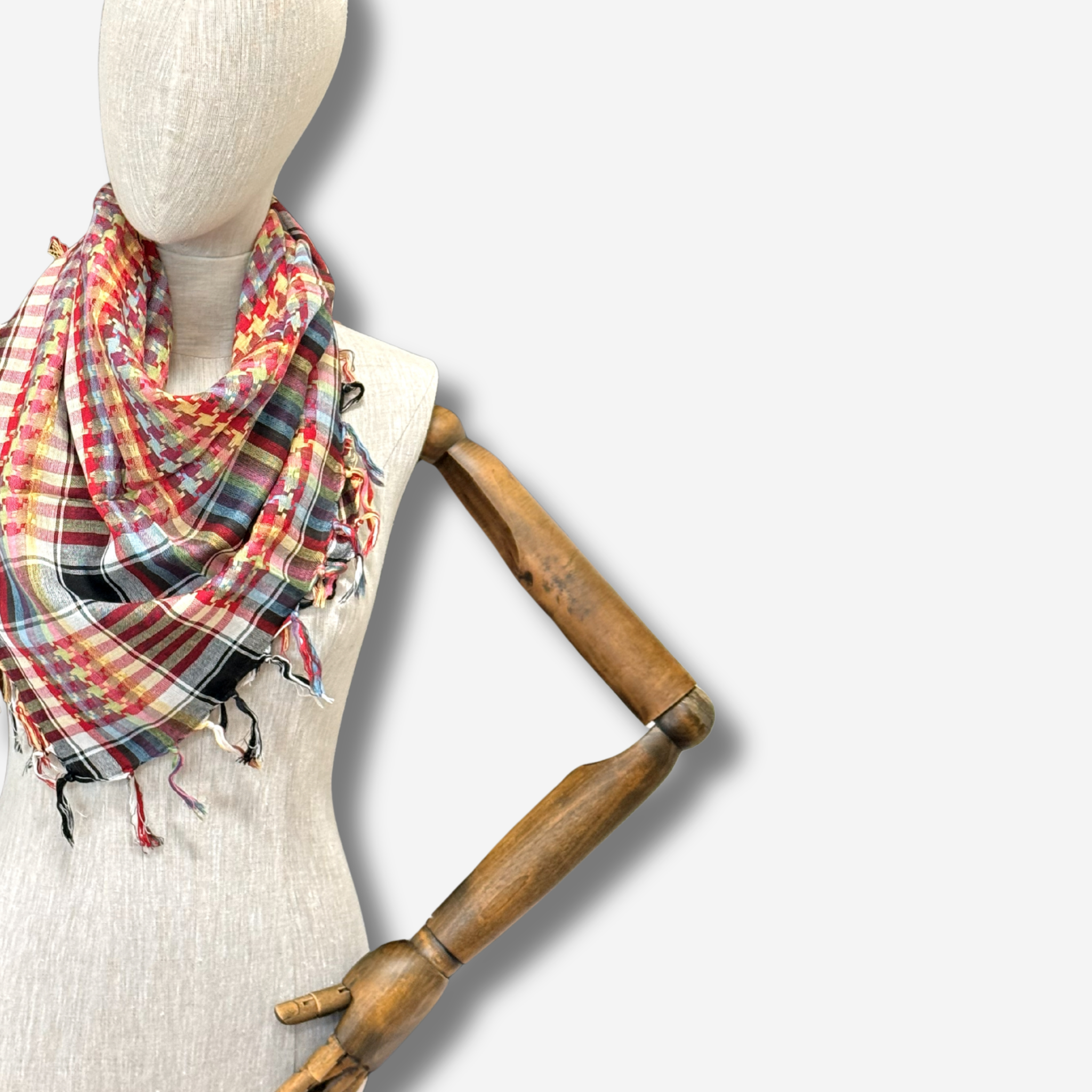 'Ilka' Check Scarf