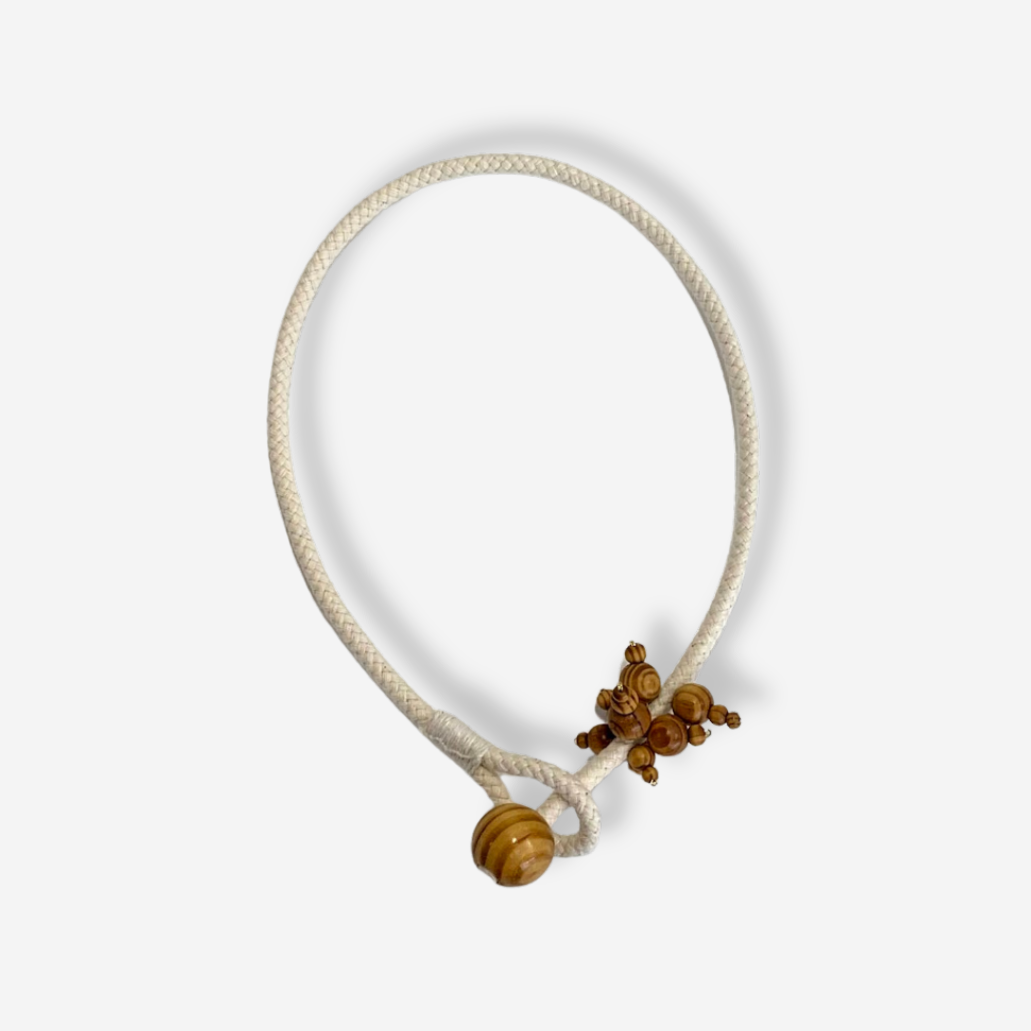 'AMBIKA' CLUSTER BEAD CORD COLLIER