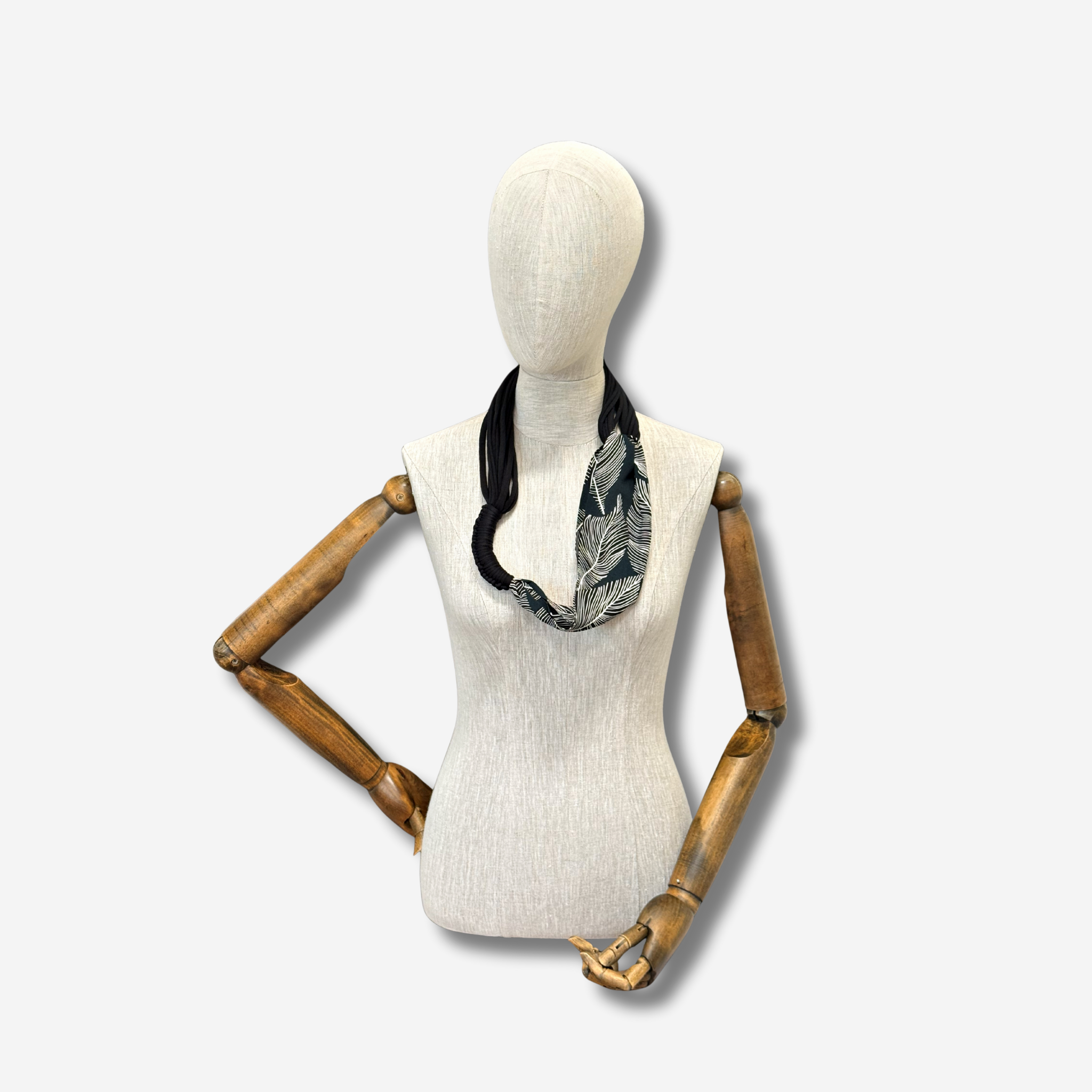 ‘Zalina’ Spliced Scarf Neckpiece