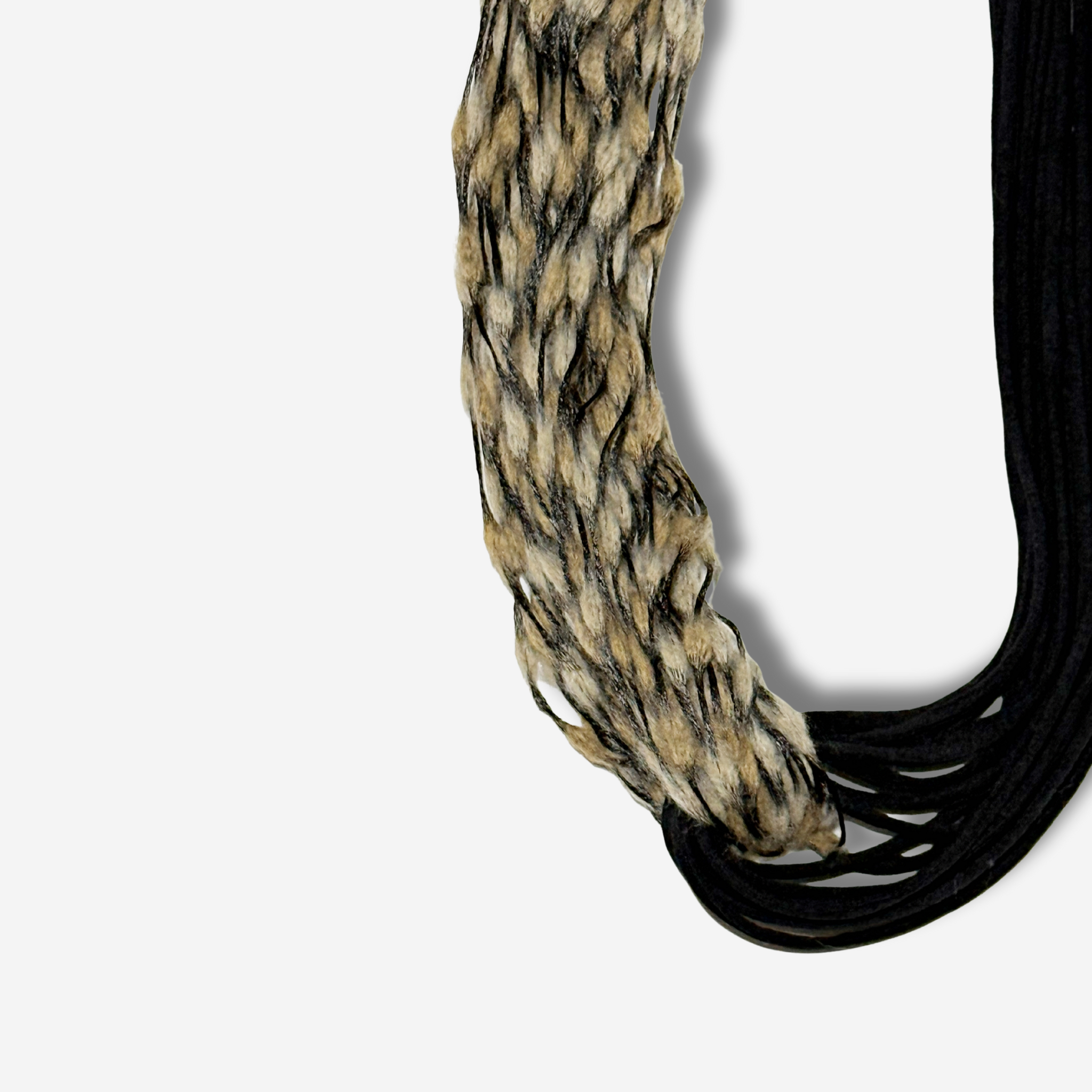 ‘Ormina’ dual texture scarfette