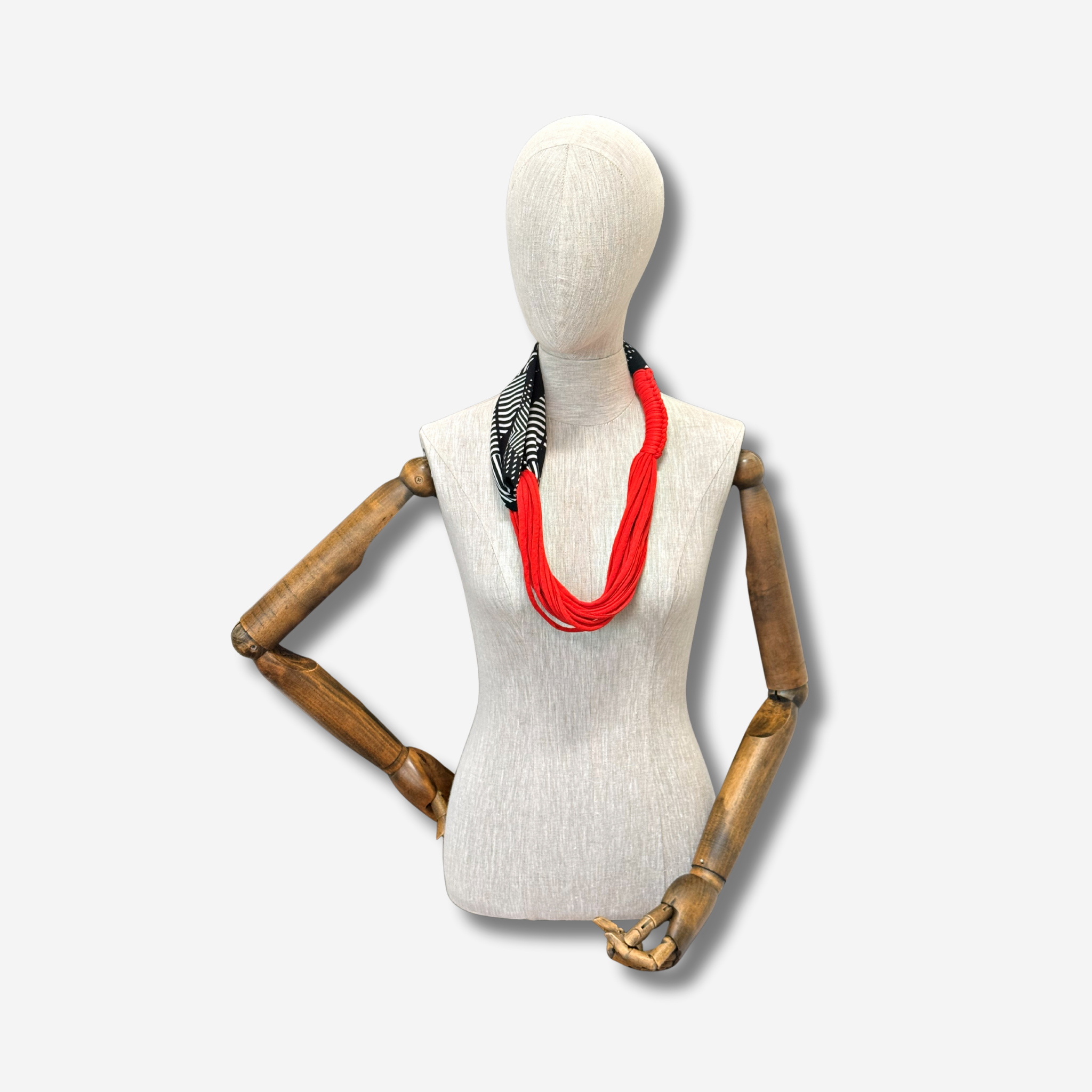 ‘Zalina’ Spliced Scarf Neckpiece