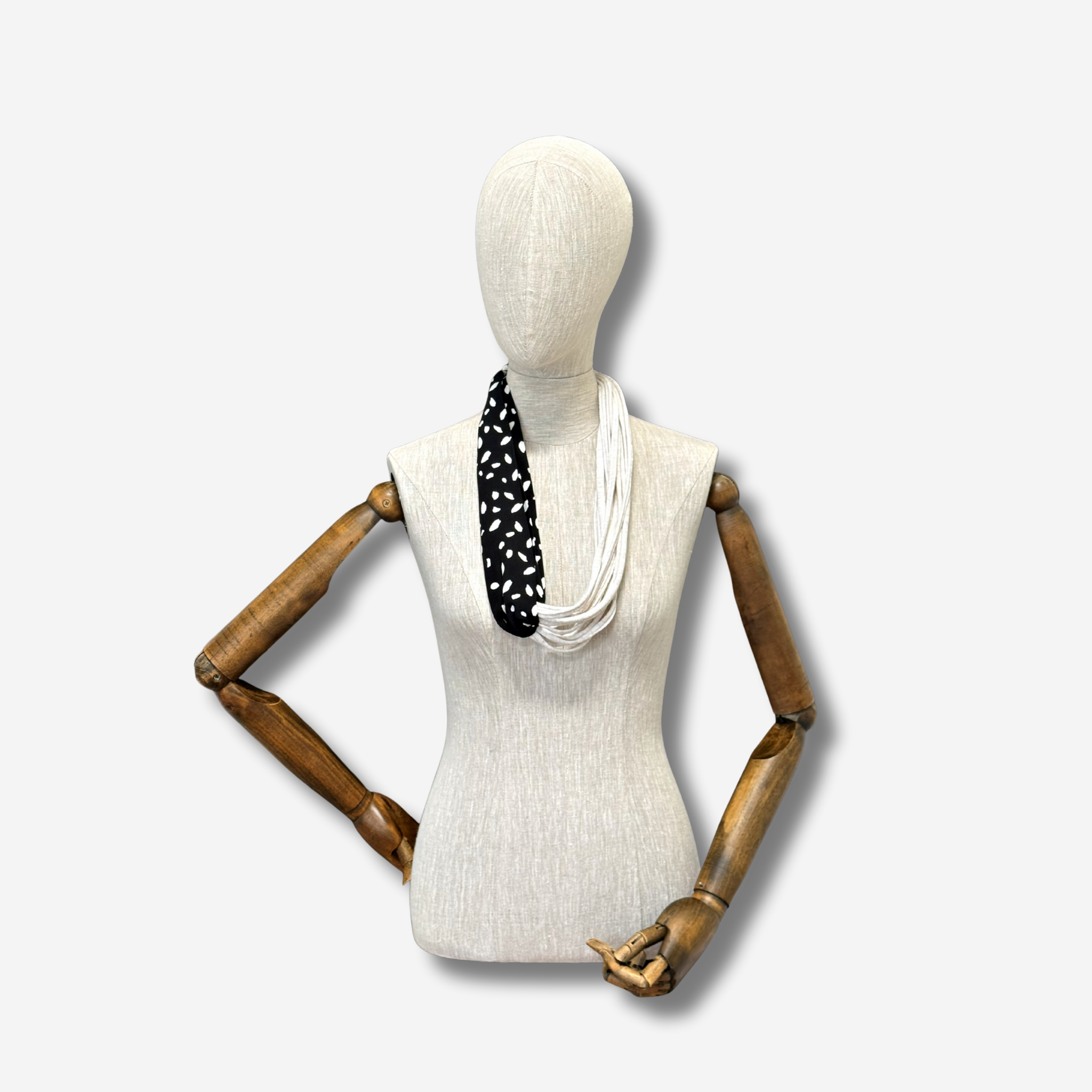 ‘Zalina’ Spliced Scarf Neckpiece