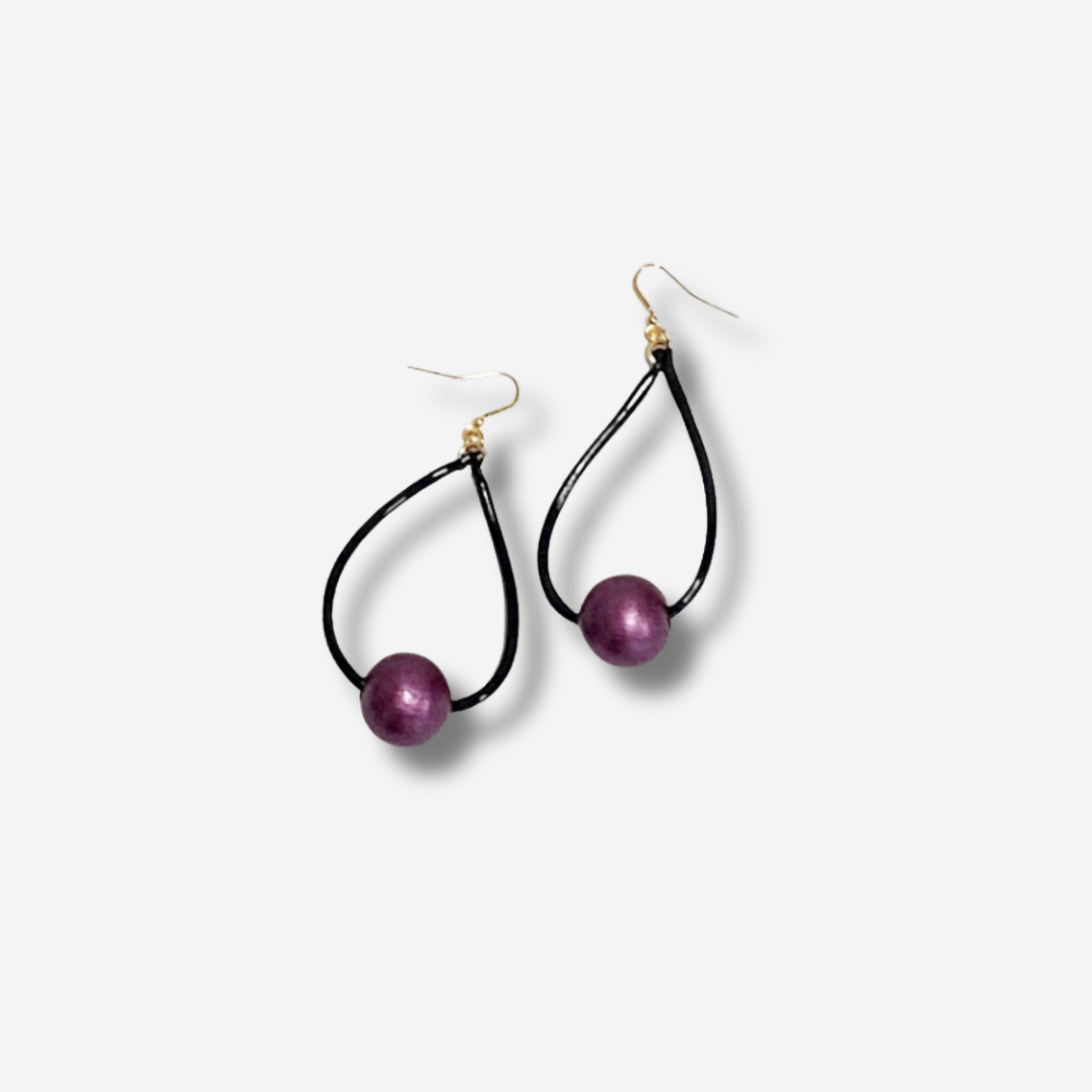 'SELMA' BEAD LOOP DROP EARRING