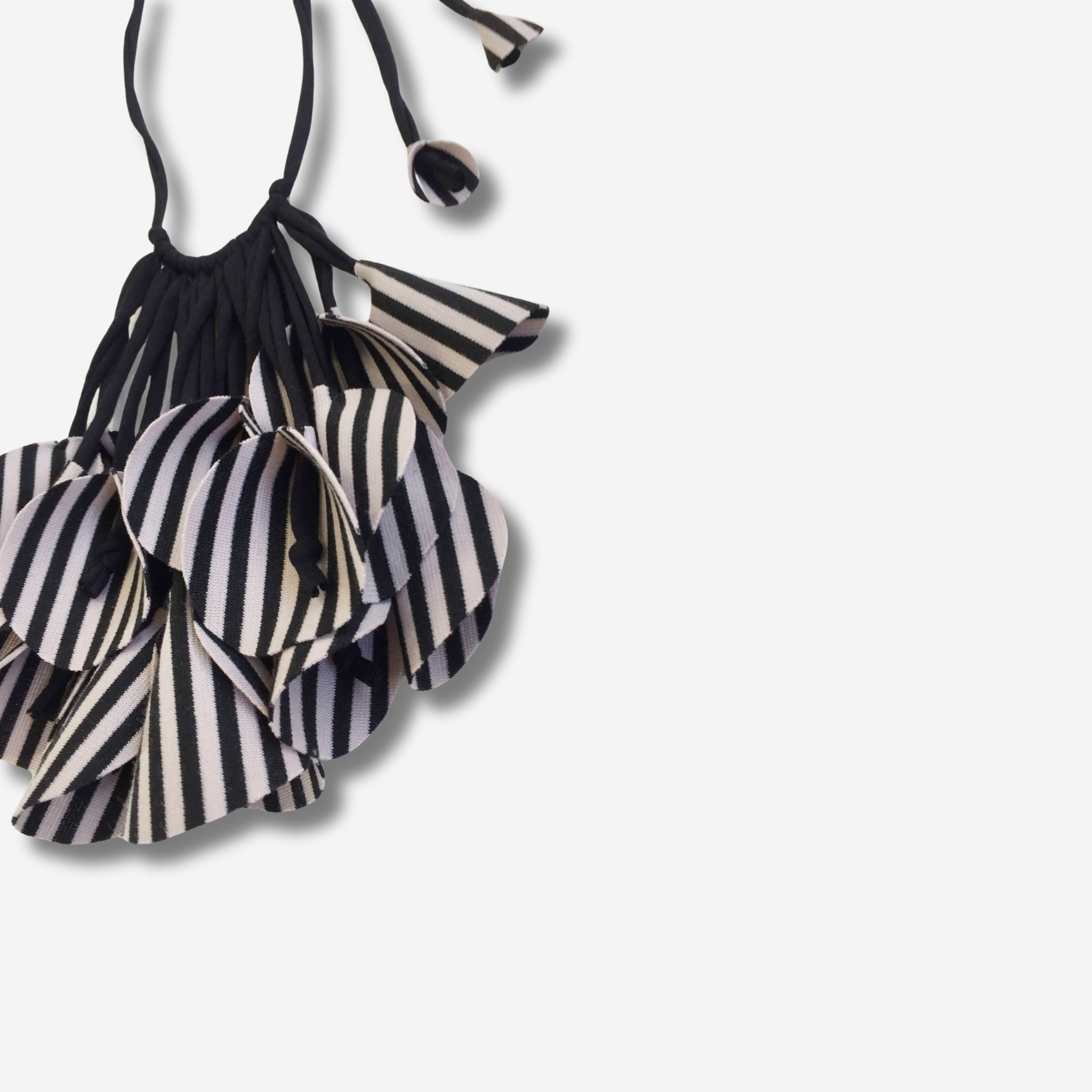 ‘Suelitta’ Lily Petal Tassel Neckpiece