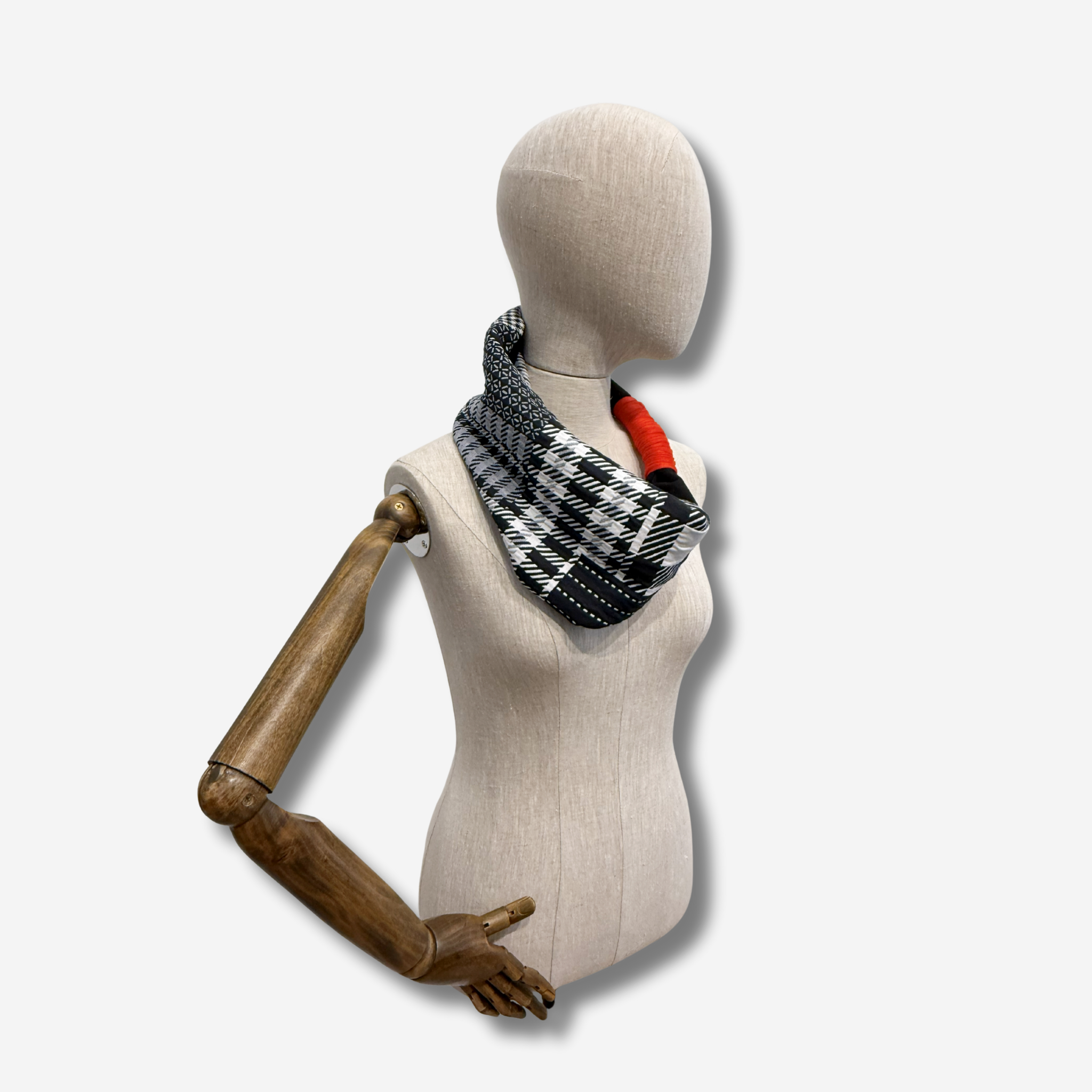 'Azacca' check snood