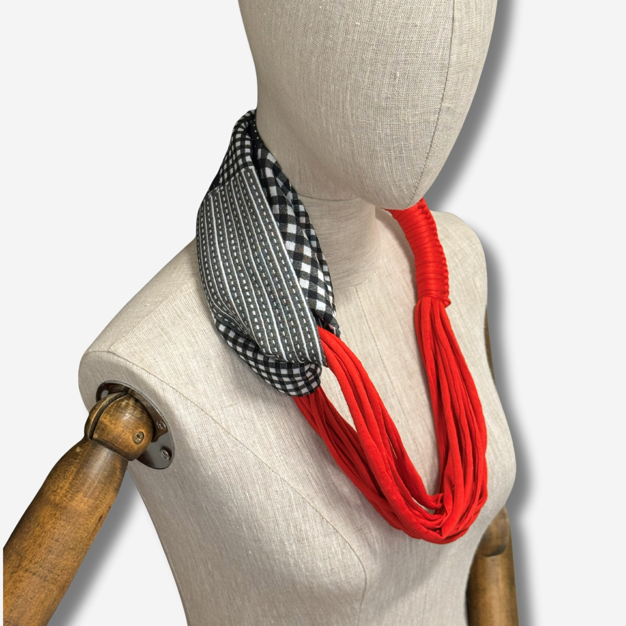 ‘Zalina’ Spliced Scarf Neckpiece