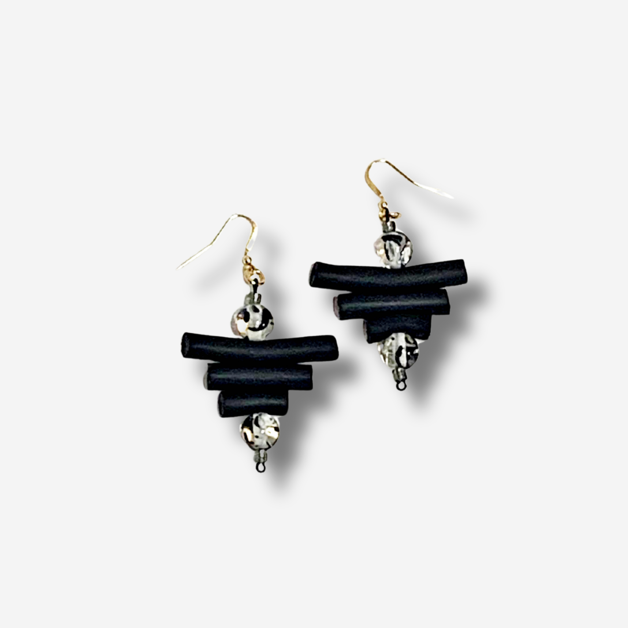 'IMOGEN' RUBBER DROP EARRING