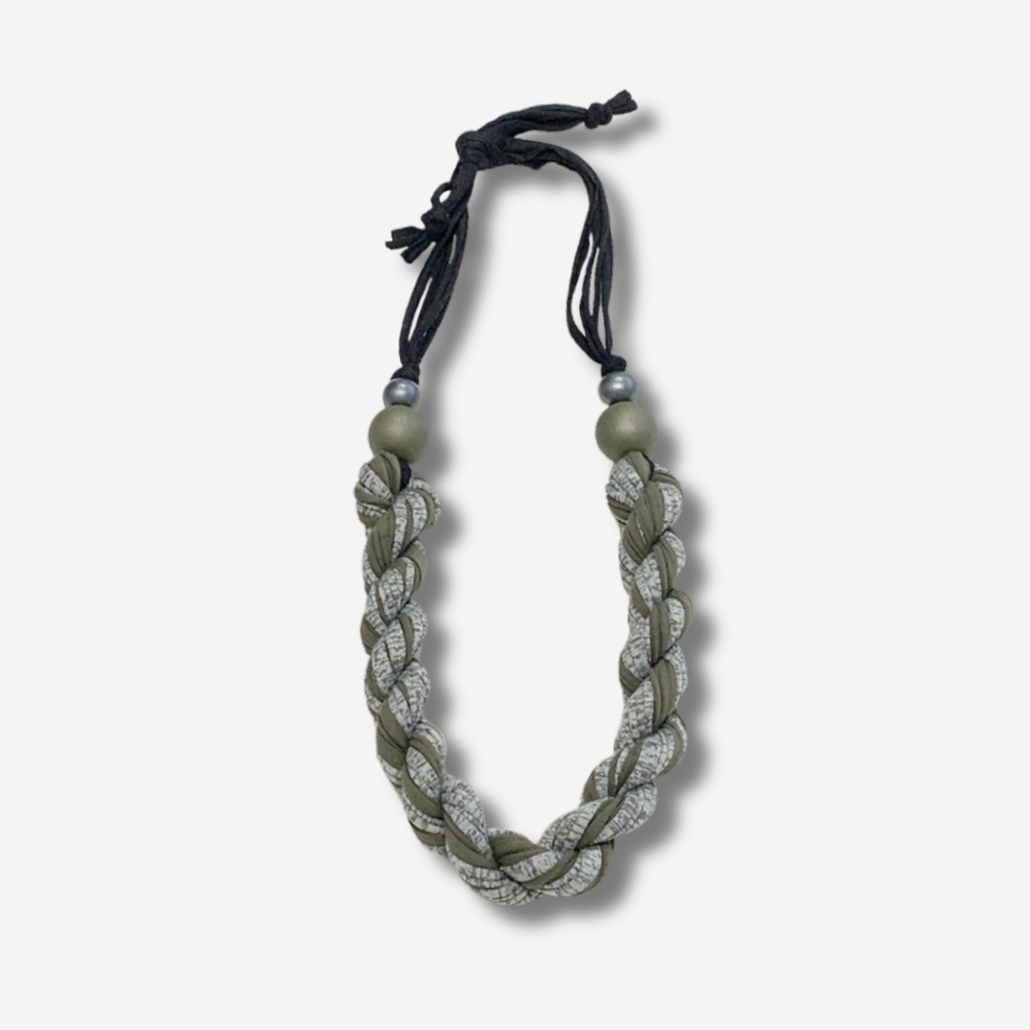 'KASCA' TWIST + BEAD DETAIL NECKPIECE