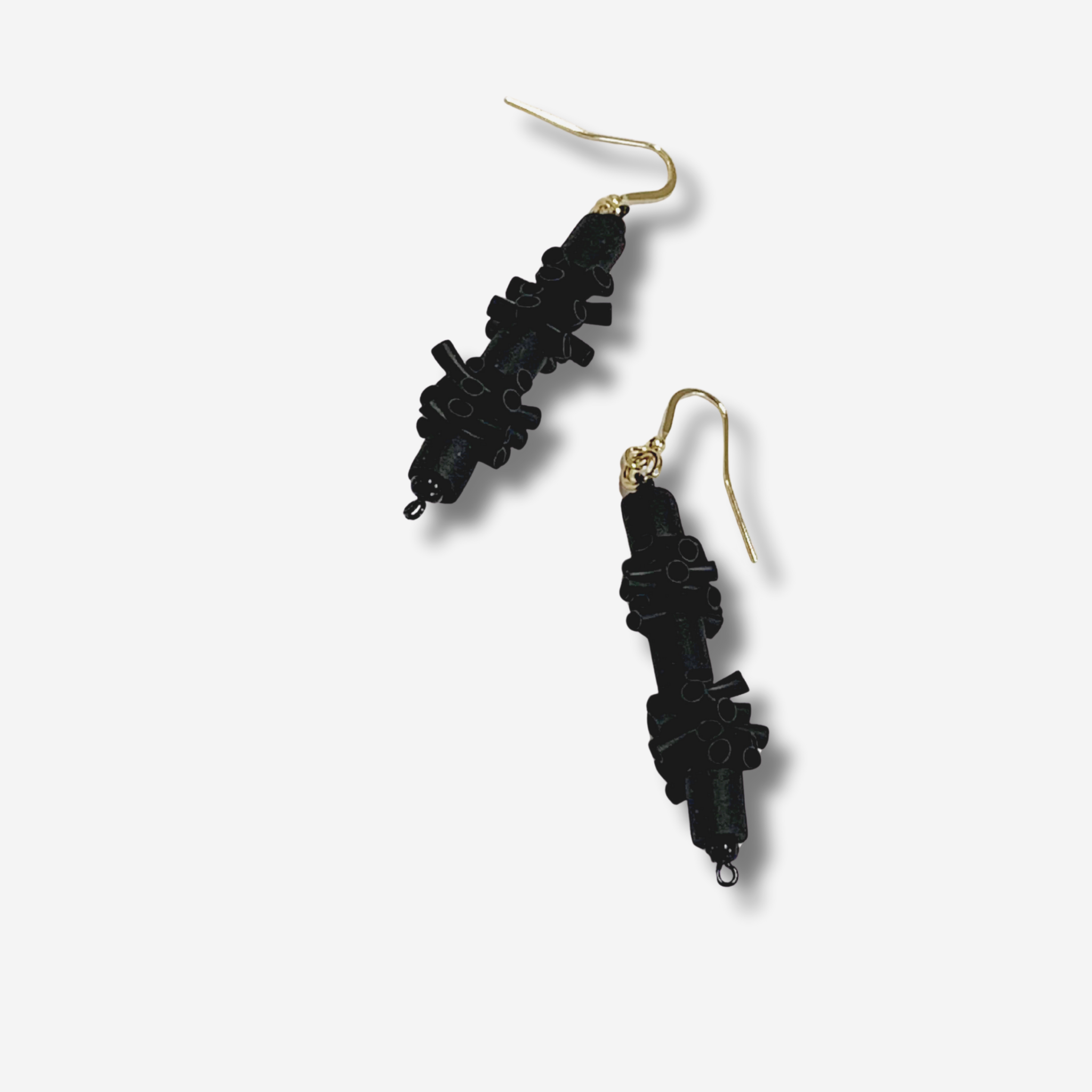'JUANITA' RUBBER DROP EARRING