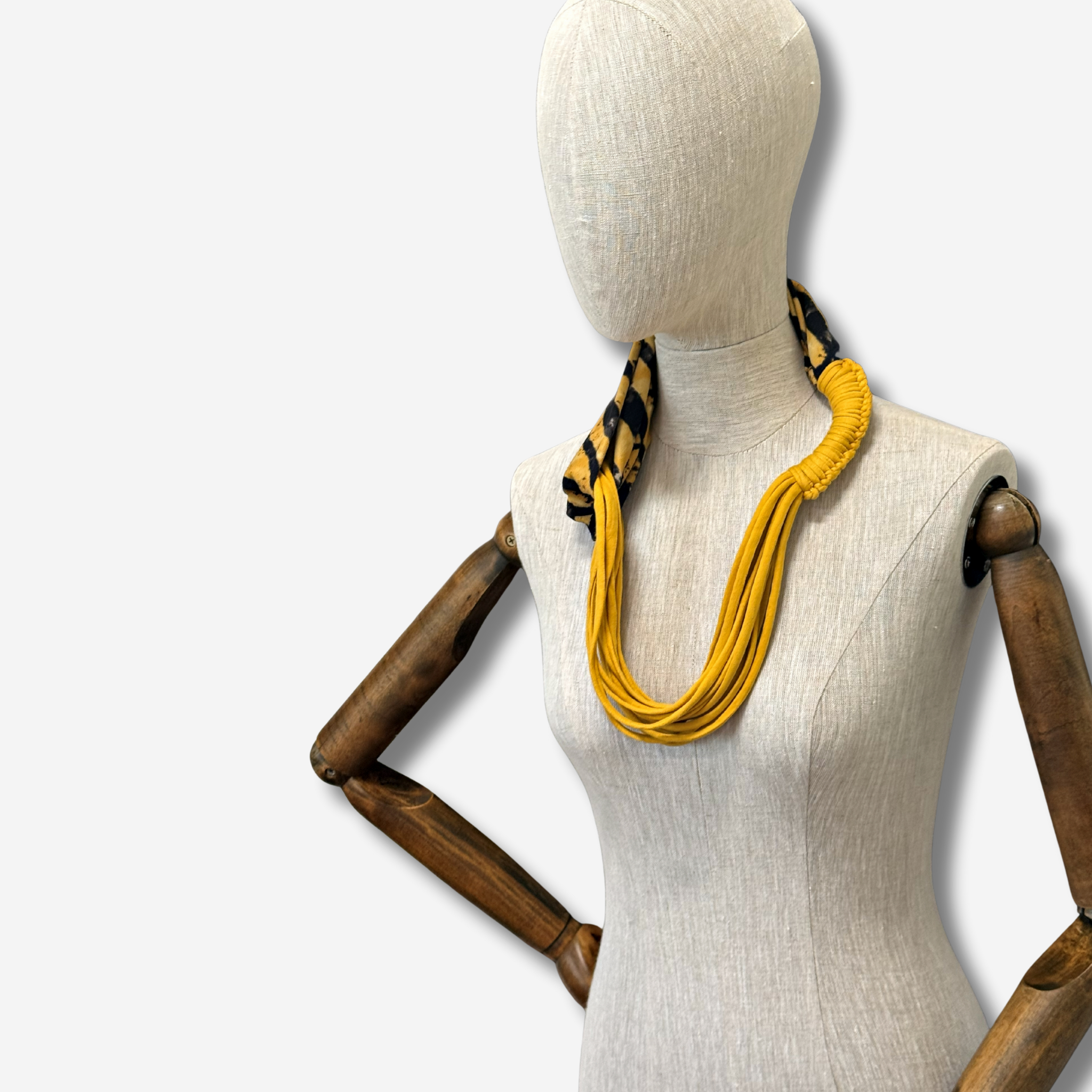‘Zalina’ Spliced Scarf Neckpiece