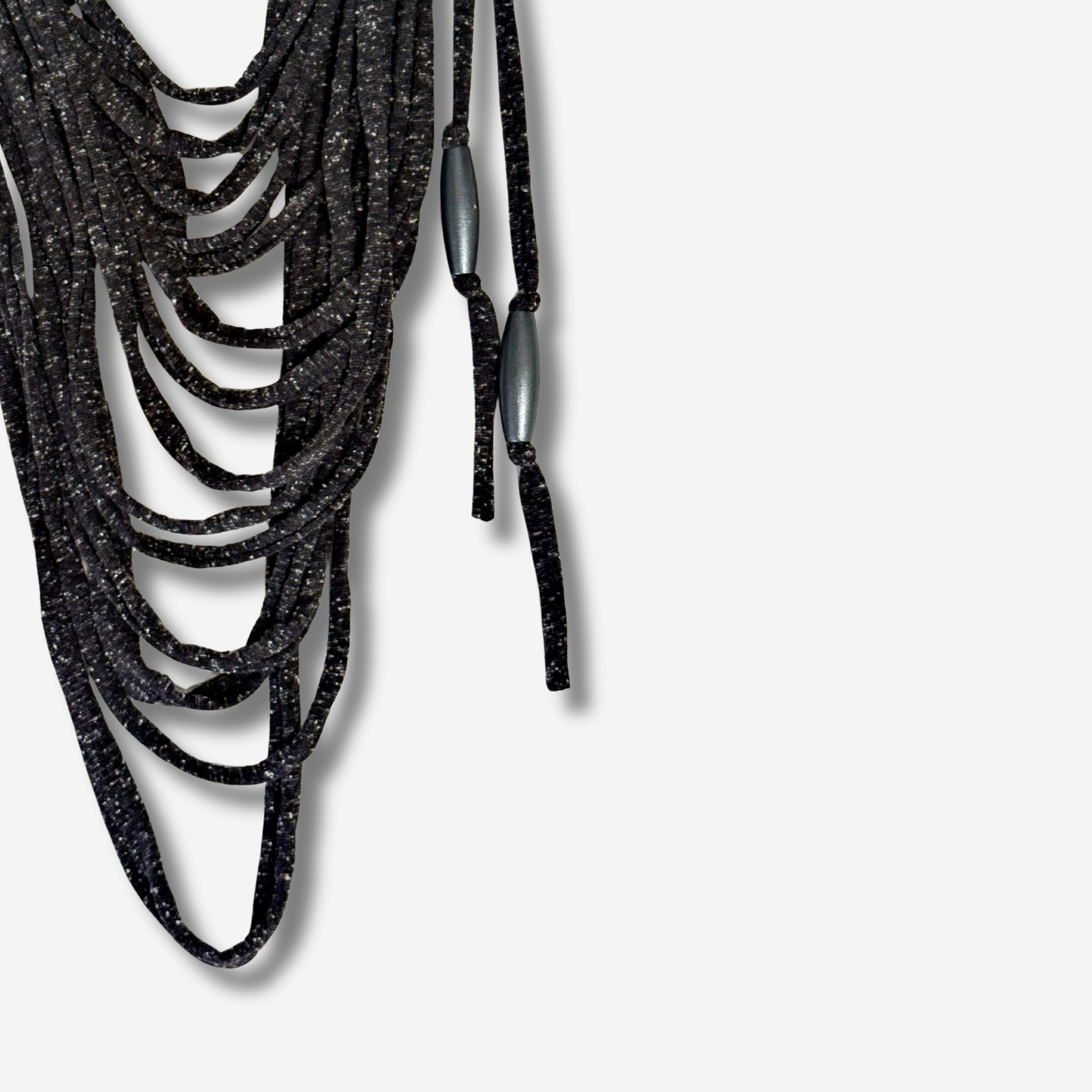 ‘Odeta’ multi-strand layered neckpiec