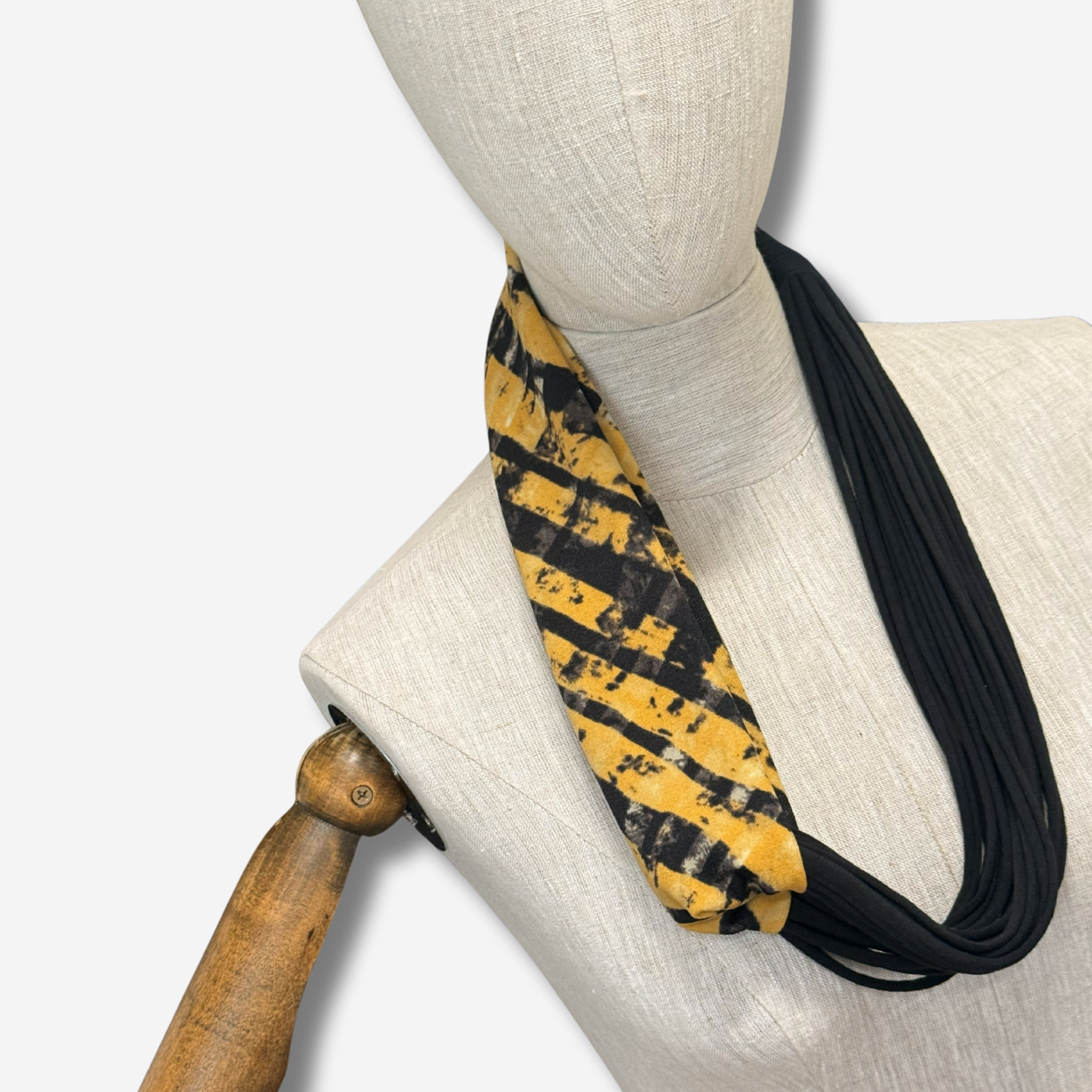 'Zalina' Spliced Scarf Neckpiece