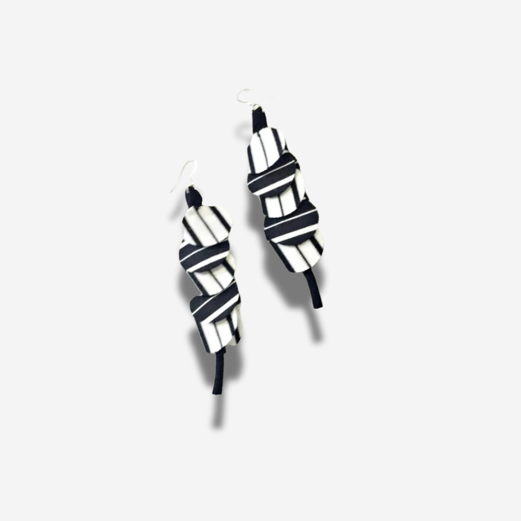 'LUANNE' FABRIC SEQUIN EARRING