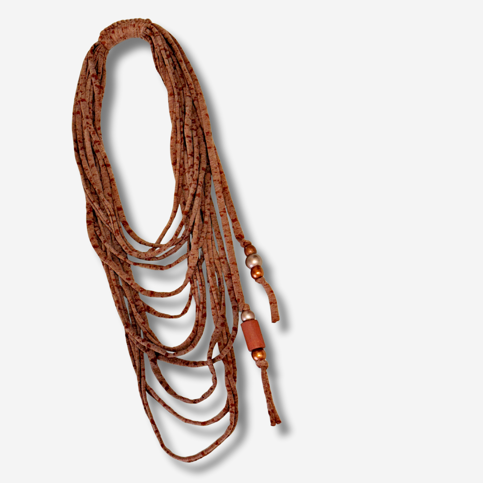 ‘Odeta’ multi-strand layered neckpiece