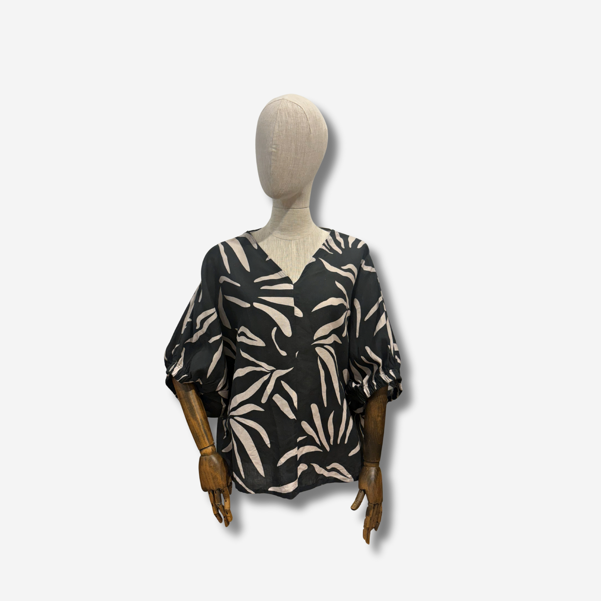 'SIBBA' COWL NECK TOP