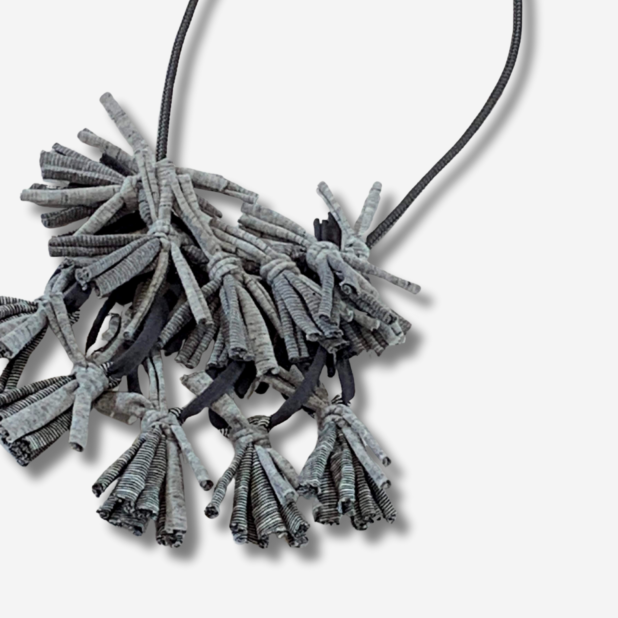 ‘Masara II’ tassel detail neckpiece