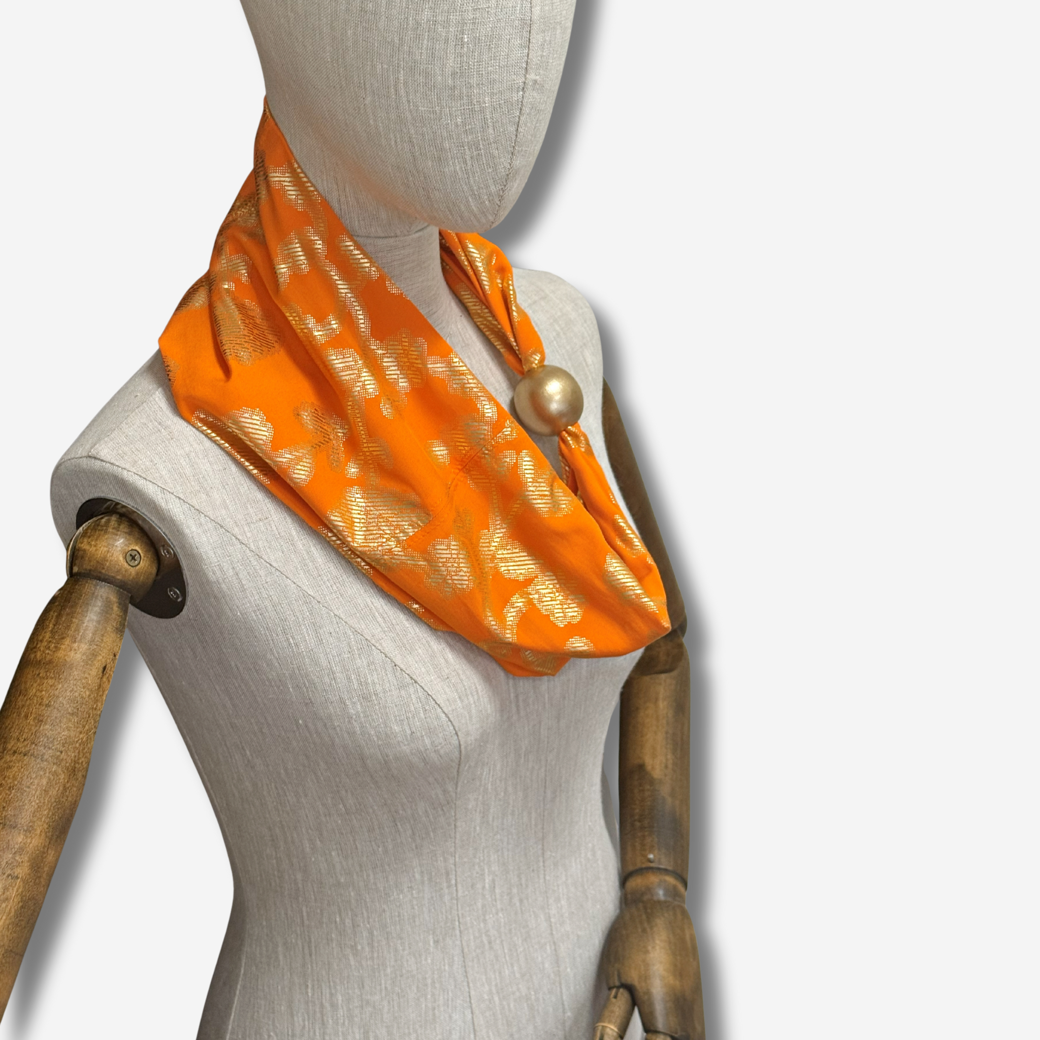 'Shaira' Bead Feature Scarfette