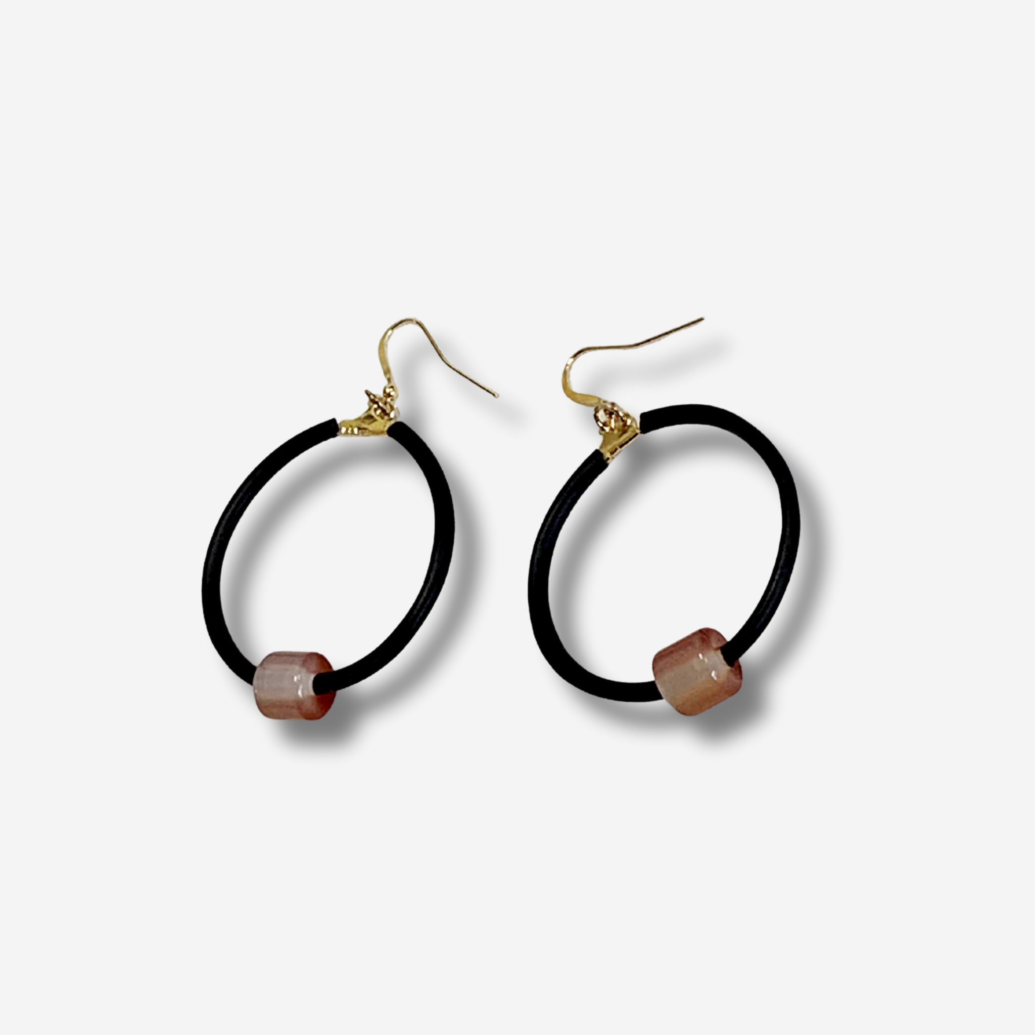 'GOSIA' RUBBER DROP EARRING