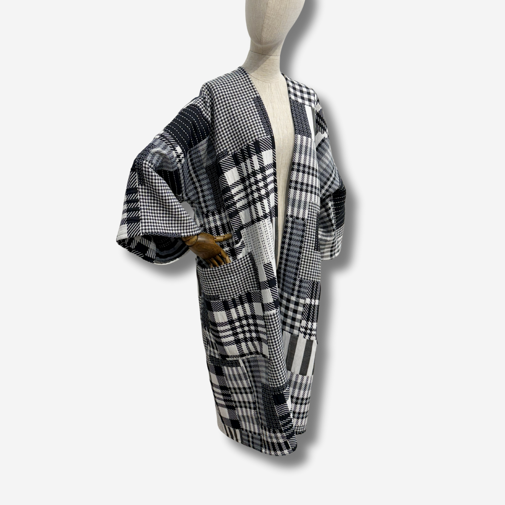 'ZABIYA' LONGLINE KIMONO