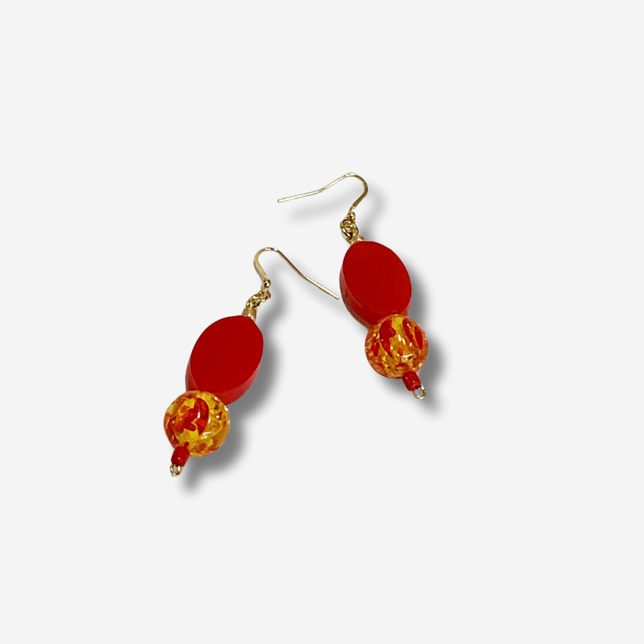 'KAMILLA' RESIN DROP EARRING