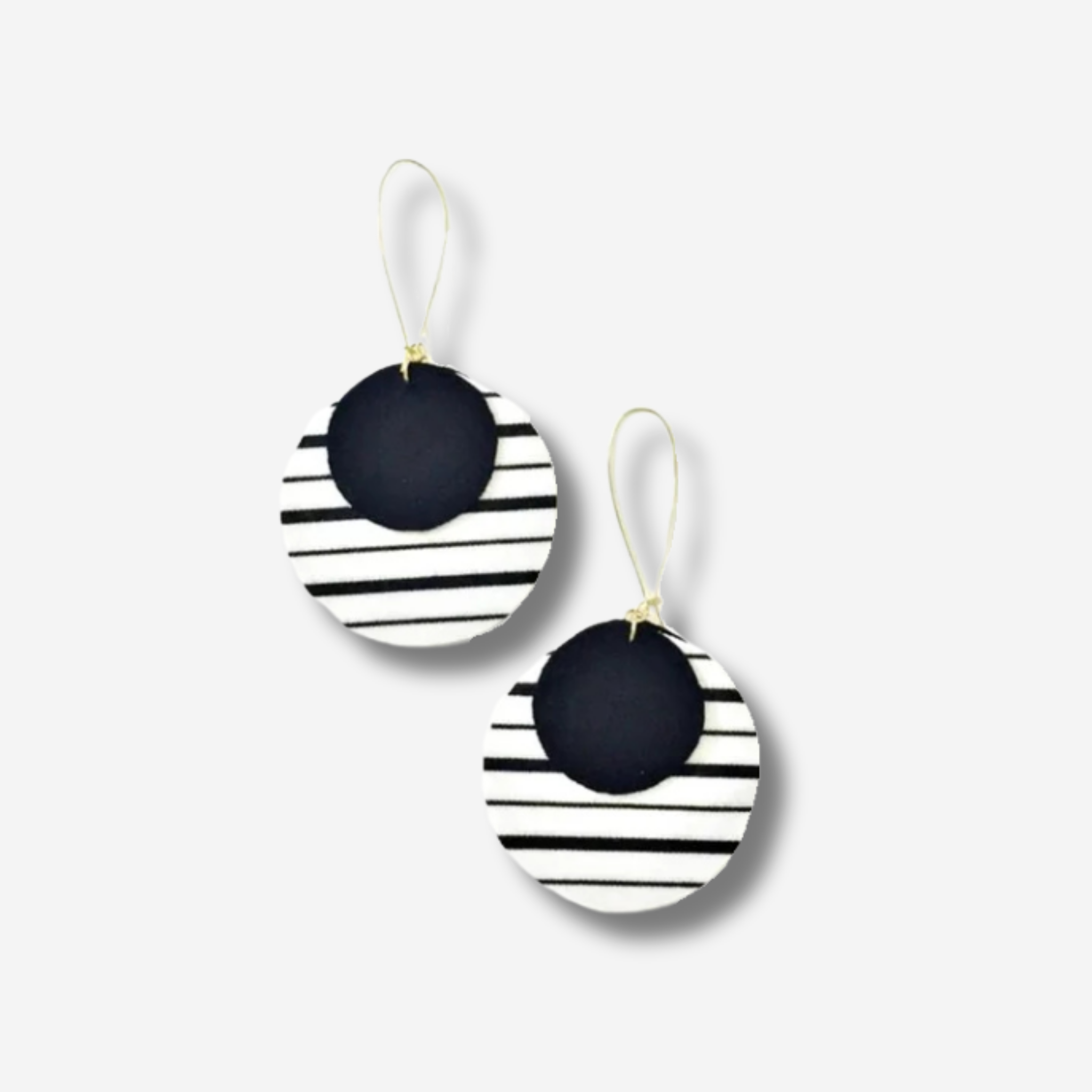 'LUANNE' FABRIC SEQUIN EARRING