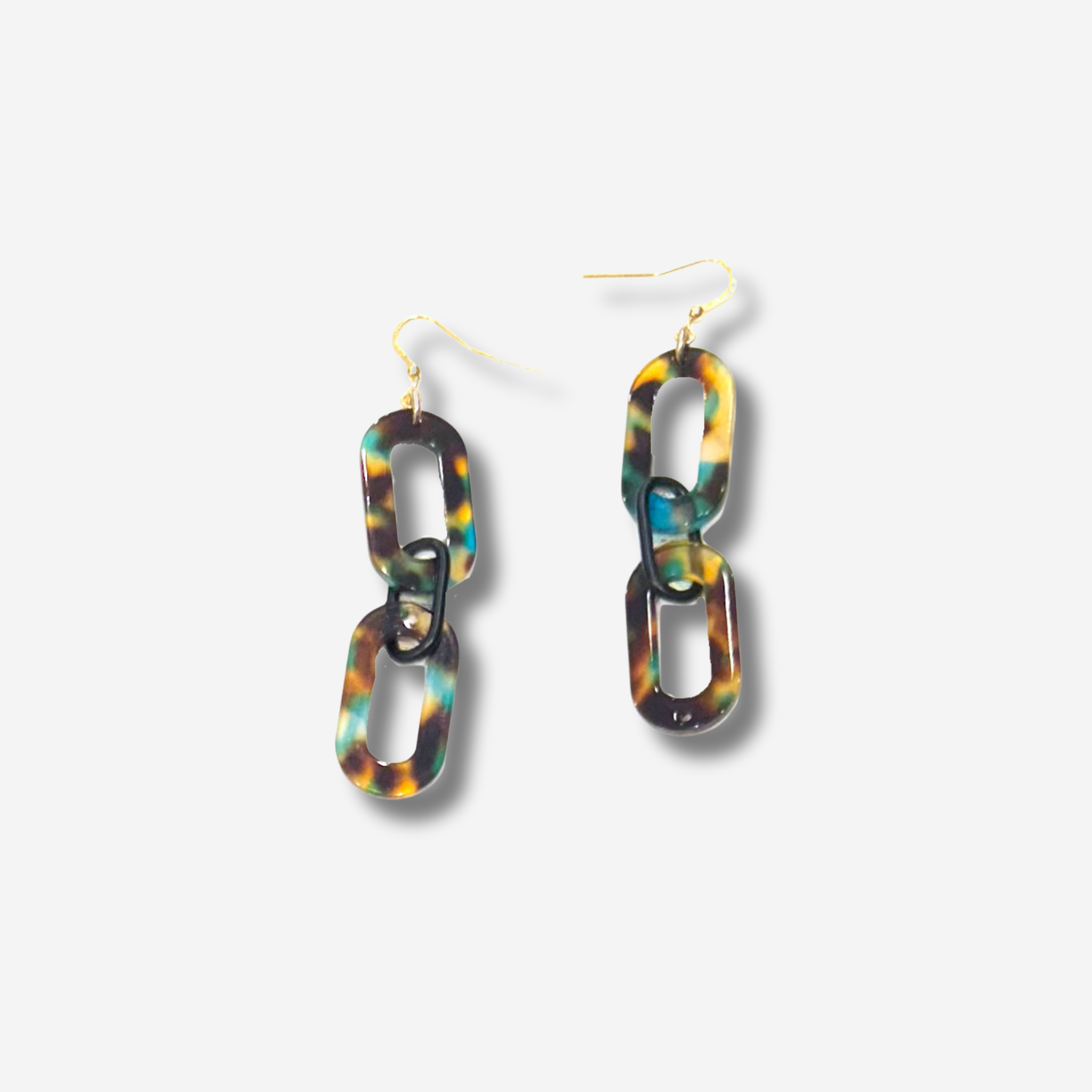 'EISLEY' RESIN DROP EARRING
