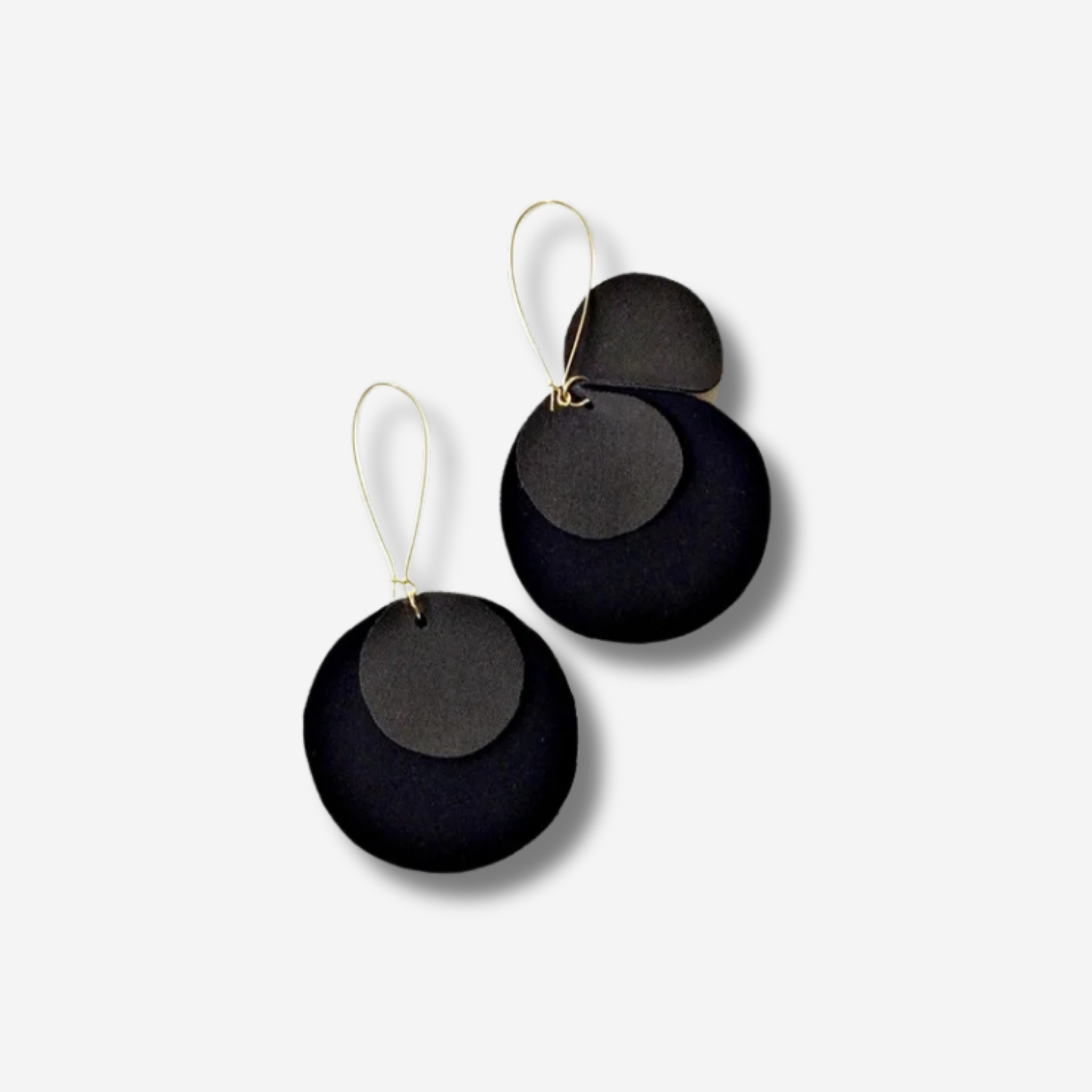 'LUANNE' FABRIC SEQUIN EARRING