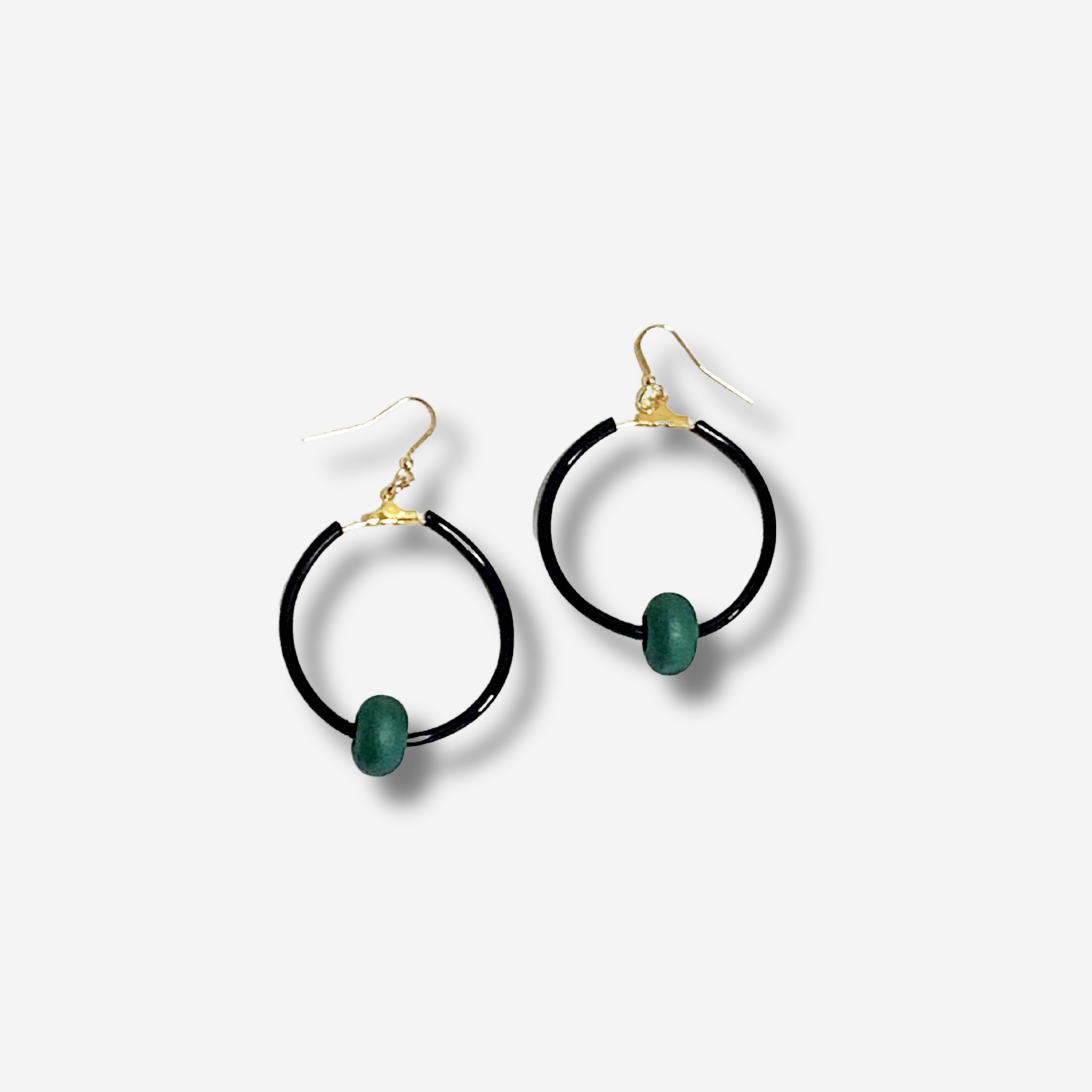 'GOSIA' RUBBER DROP EARRING