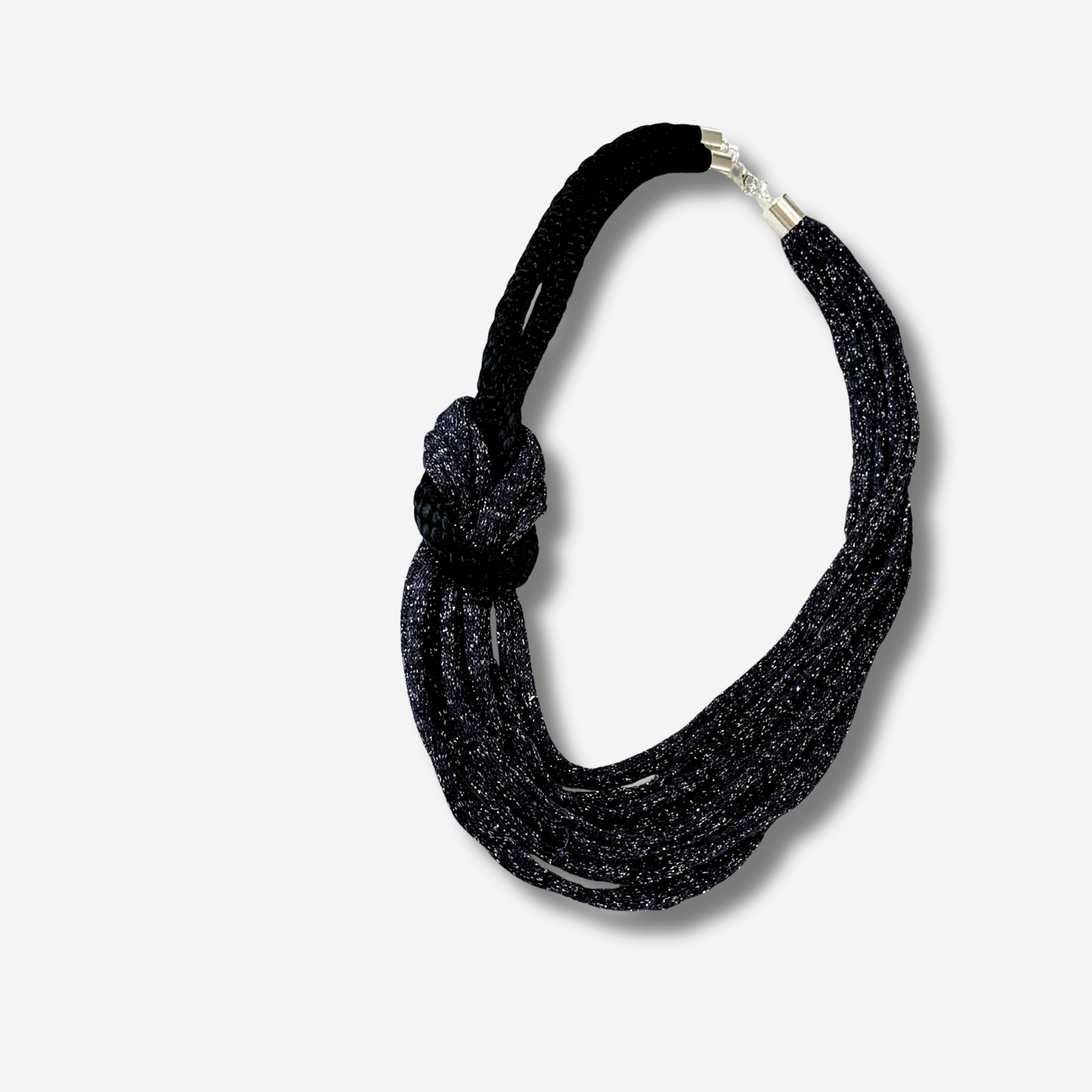 'JANOU' LOOPED SPLICED ROPE COLLIER