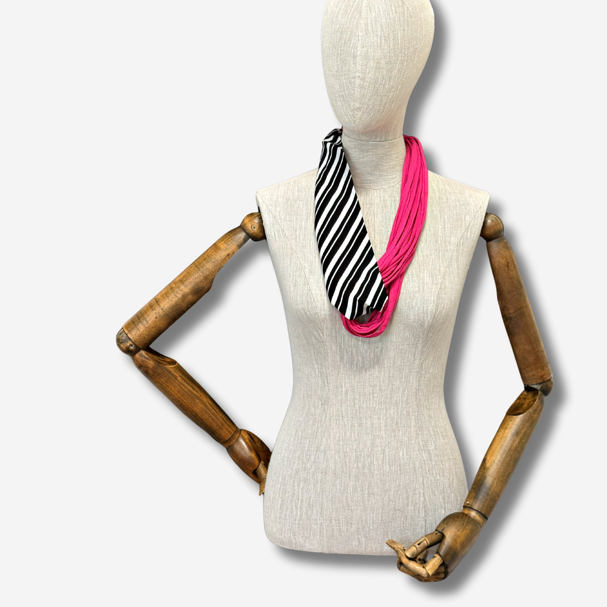 ‘Zalina’ Spliced Scarf Neckpiece