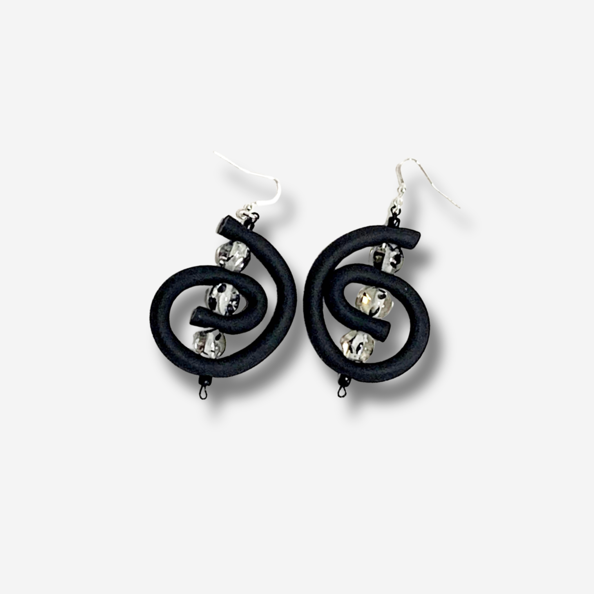 'SOMO' COIL DROP EARRING