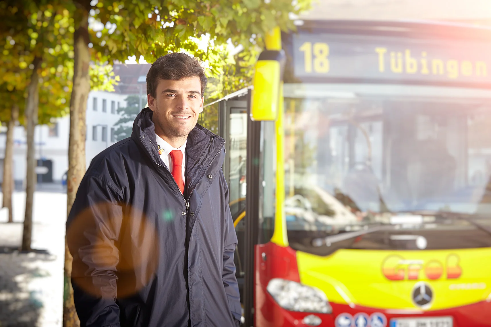 Transport Nahverkehr Stuttgart Werbefotografie
