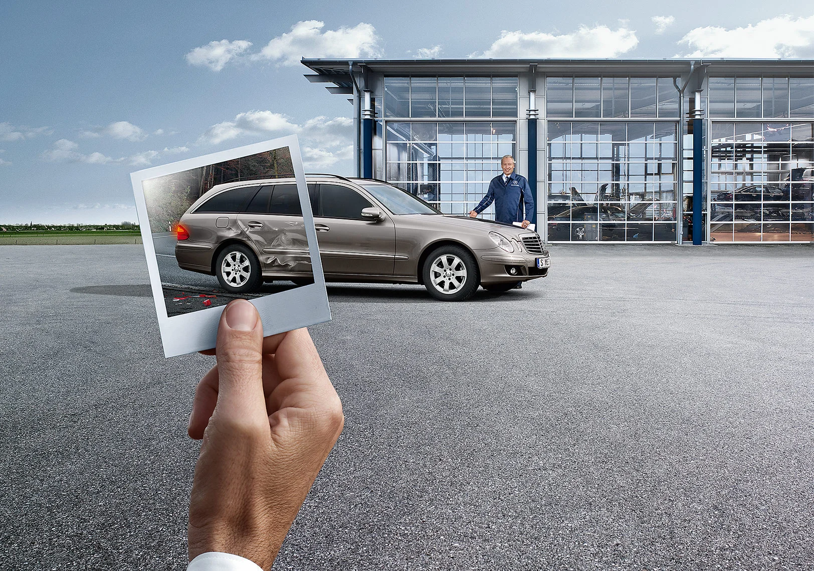 Mercedes GSP Werbekampagne