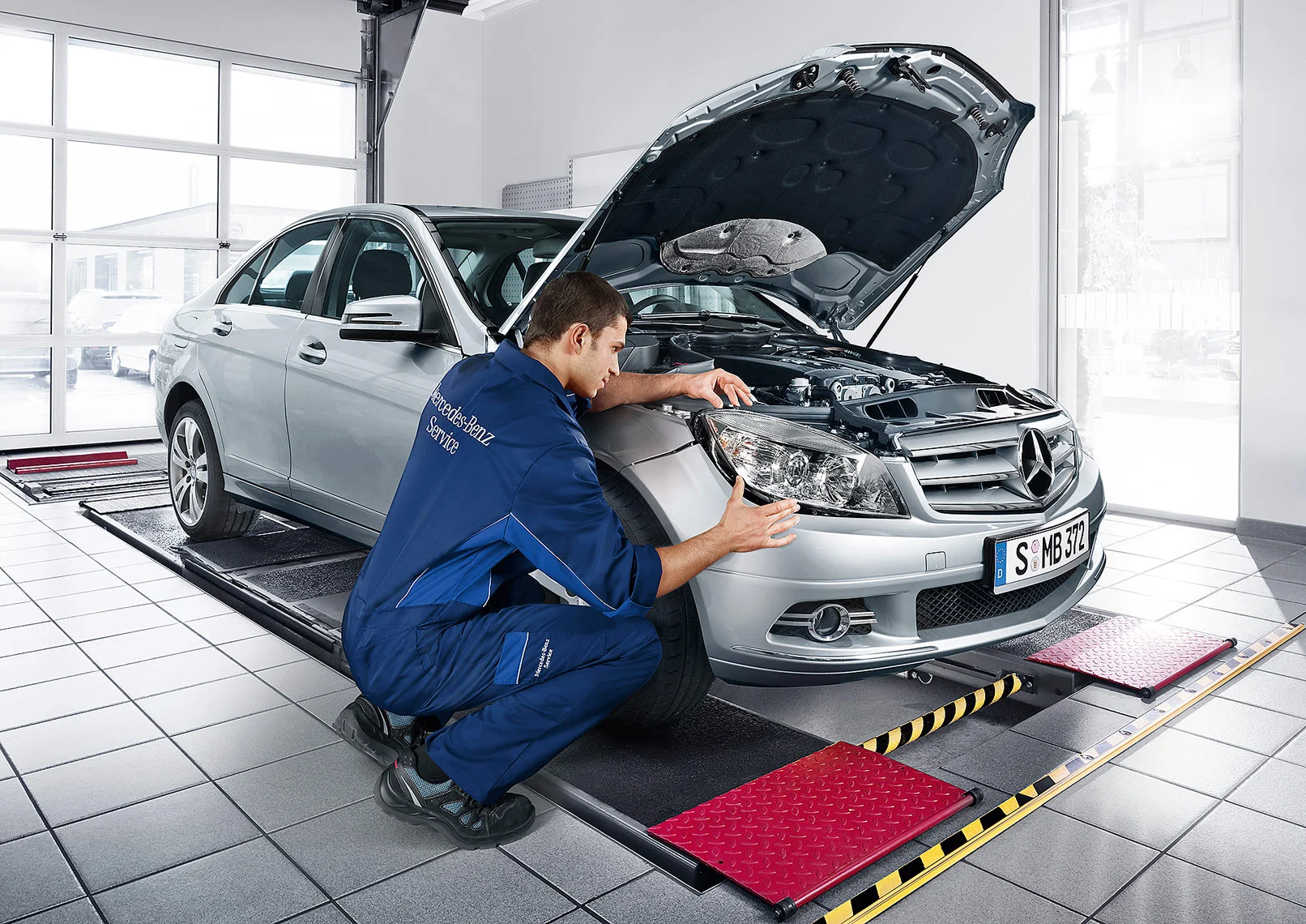 Mercedes GSP Werbekampagne