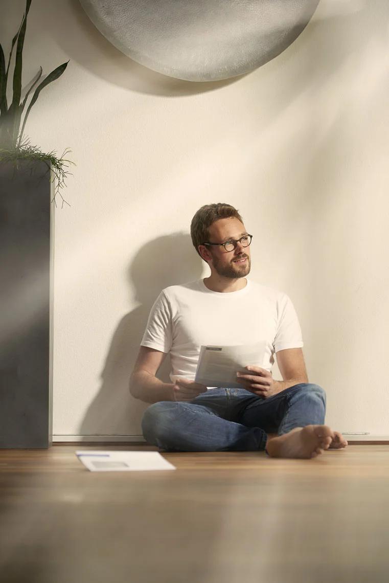 Fotoshooting auf Location mit Mitarbeitern