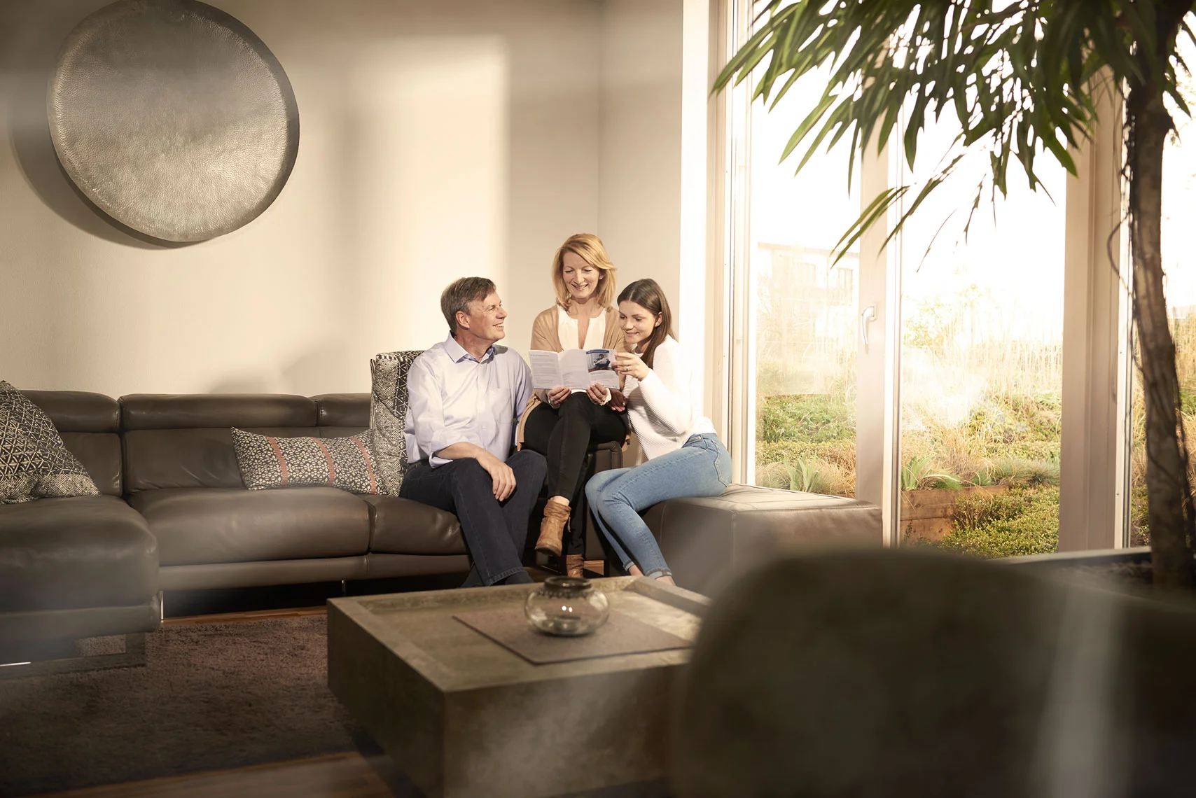 Fotoshooting auf Location mit Mitarbeitern