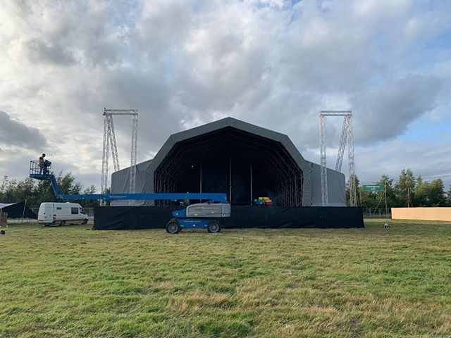 The second of our current hattrick of events is @TheBigFeastival. This is the fourth year Team Redwood has been involved with this amazing festival and our superstar @_BenEddie_ is currently flying the Redwood flag in the role of Site Manager for the