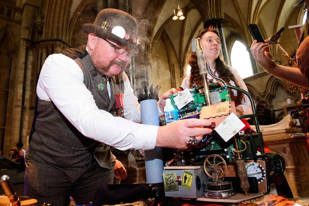 Steampunks and their amazing contraptions