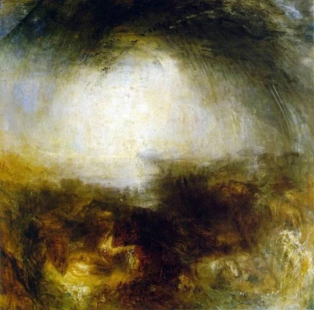 William Turner, Shade and darkness, 1843