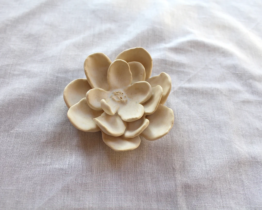 White Clay Flower