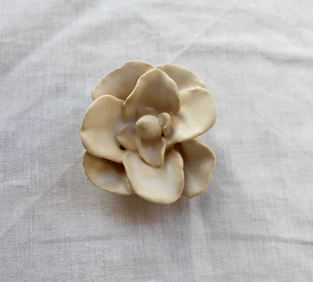 White Clay Flower
