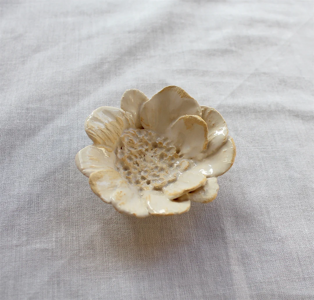 White Clay Flower