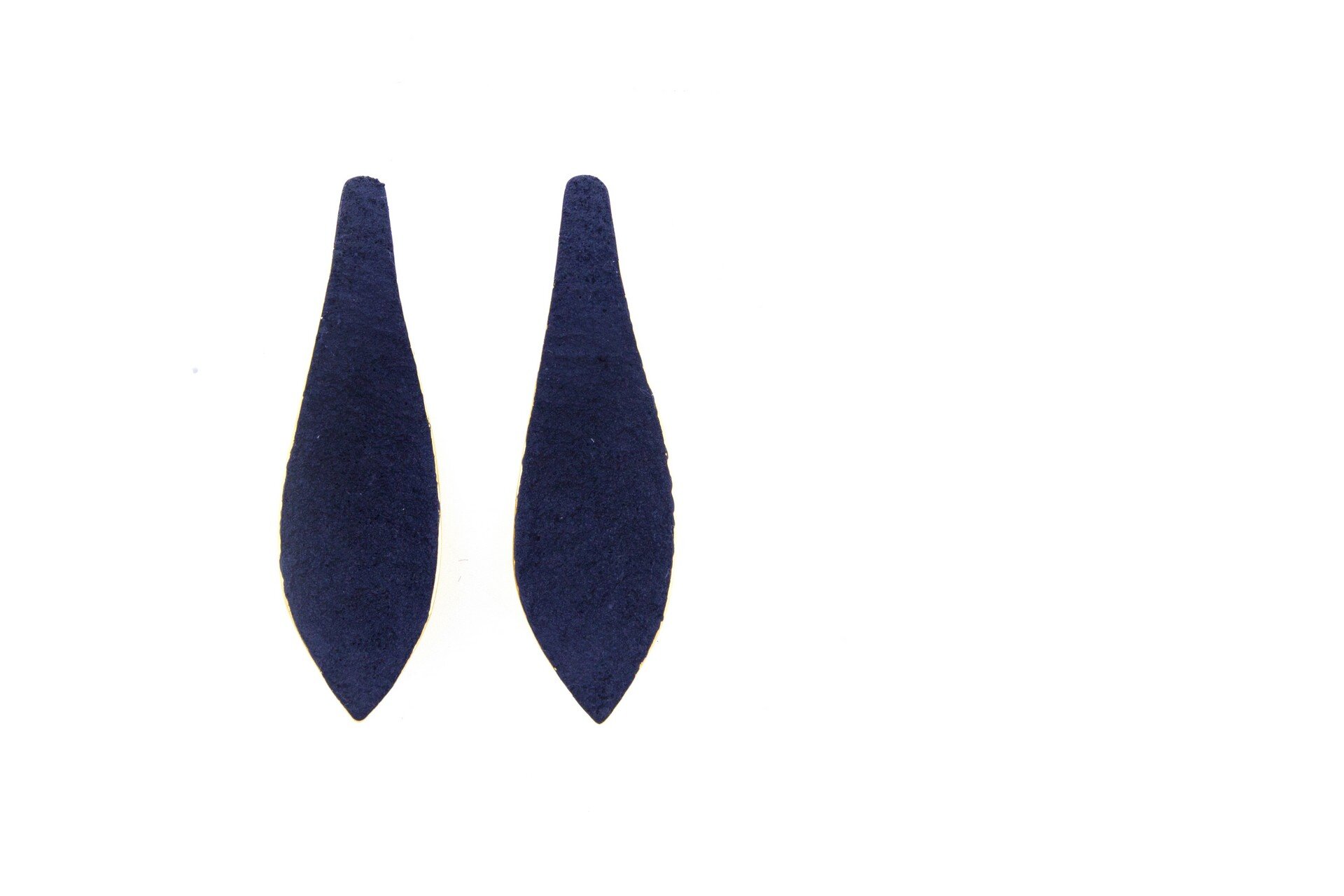 Stiletto earrings- night blue