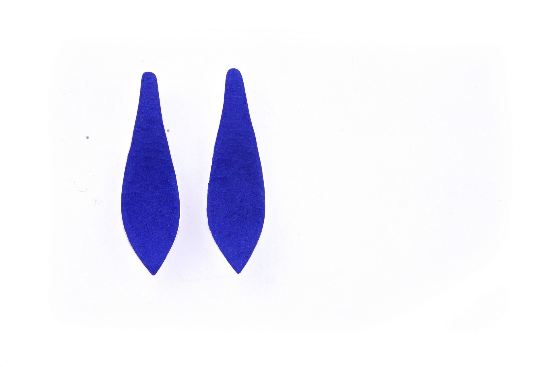 Stiletto earrings - ultramarine