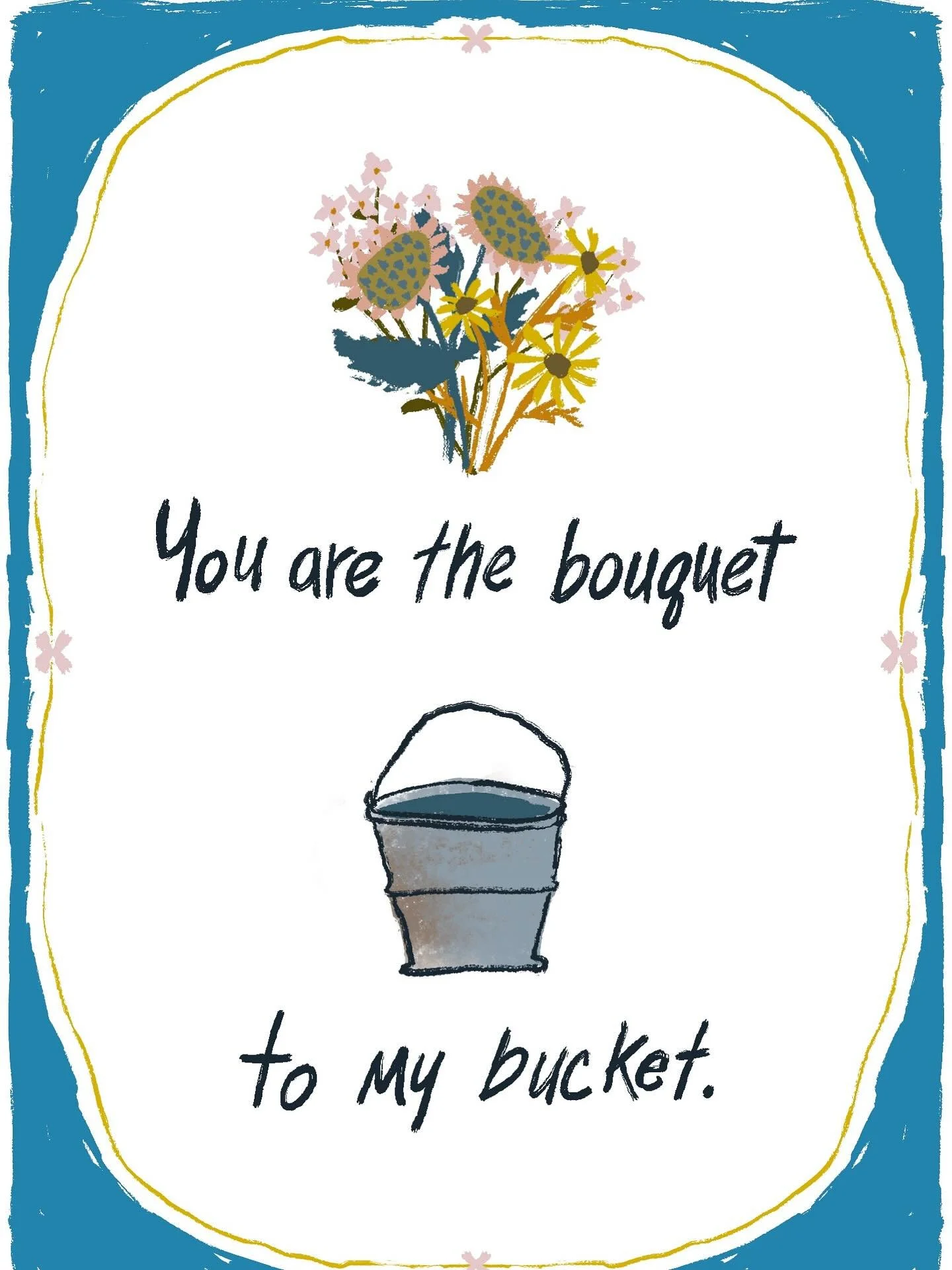 In the world of oddly specific greeting cards, let&rsquo;s add this one, and the story. Over a decade ago on the prairie of the midwest two art students only had 3 channels on a 12 inch tv and one of those stations was PBS. They fell in love over Kee