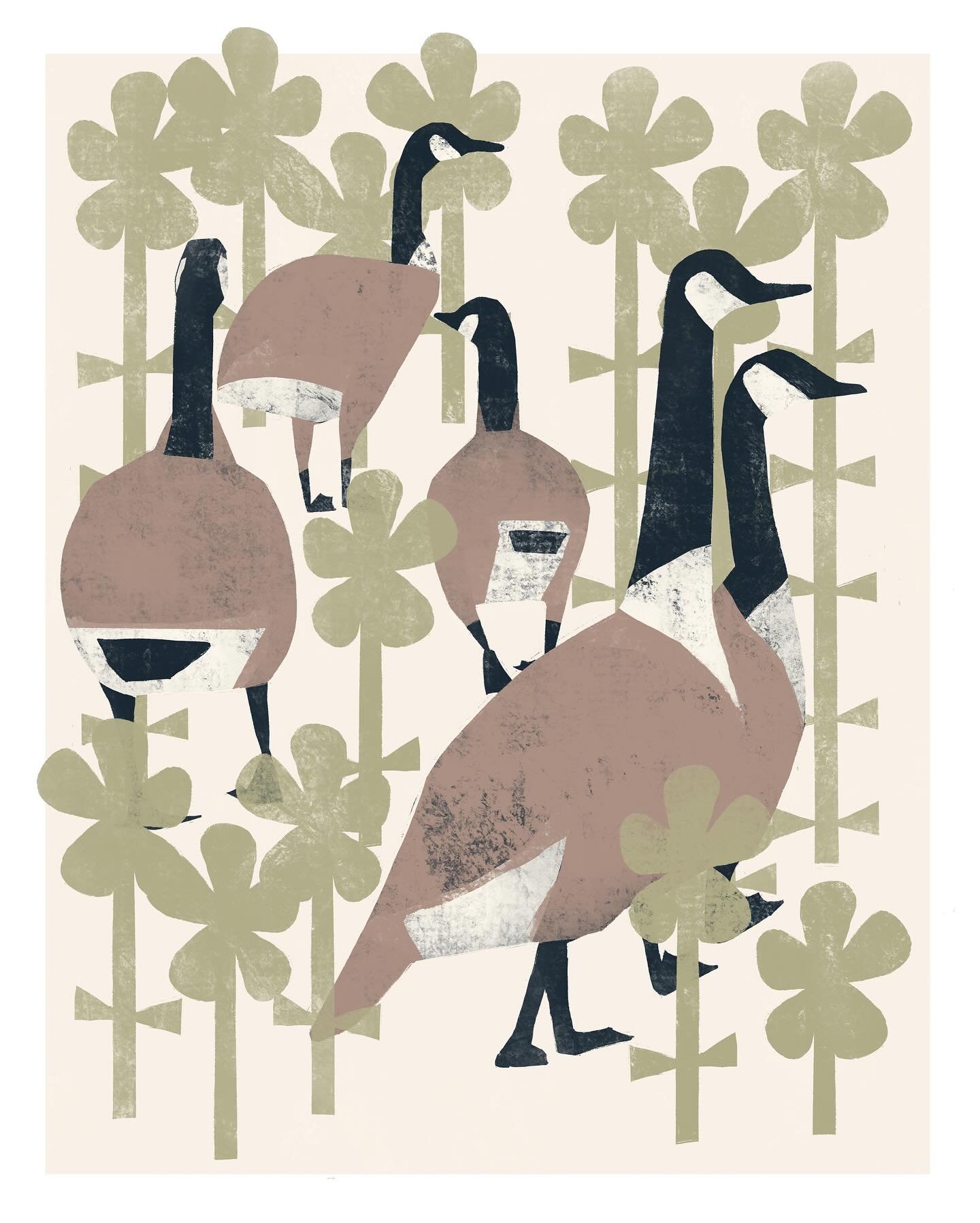 Only these dudes still sticking it out on our lakes, but soon even they will be headed south. #winteriscoming #canadiangeese #geese #lakelife #winter #fall