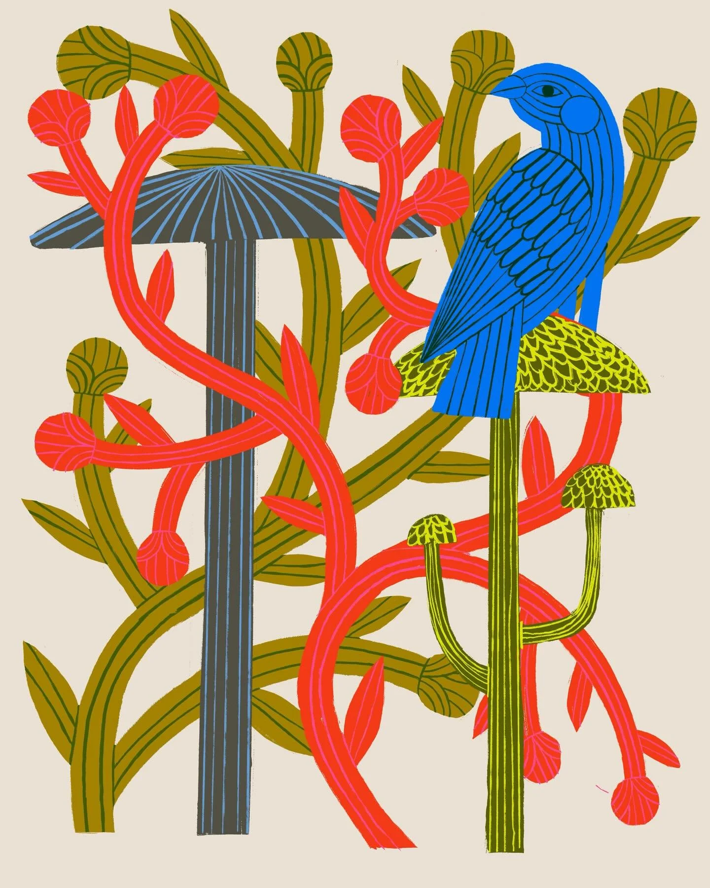 I just have to add beauty to the world right now. Its my way of protest. To the people who are cruel and break things. Who would rather hurt instead of mend. I will counter by adding color, and line, happiness and light, hope and joy. The things this