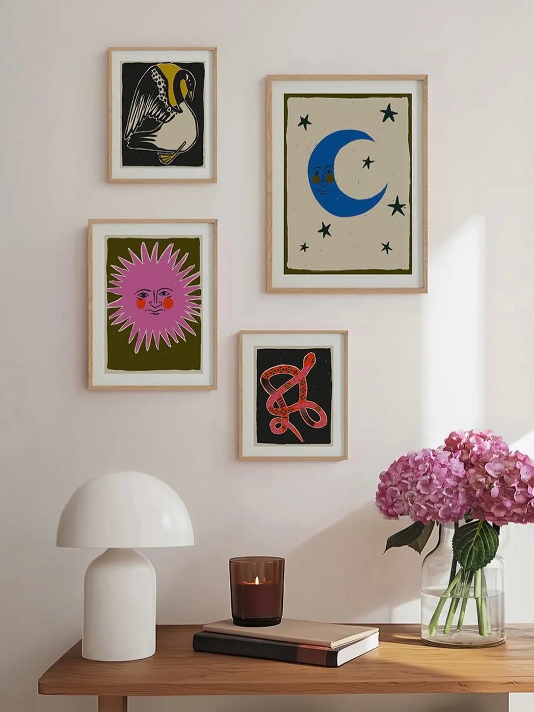 Just a little collection of some of my more recent work. Nothing like a wall refresh, especially headed into spring. #wallart