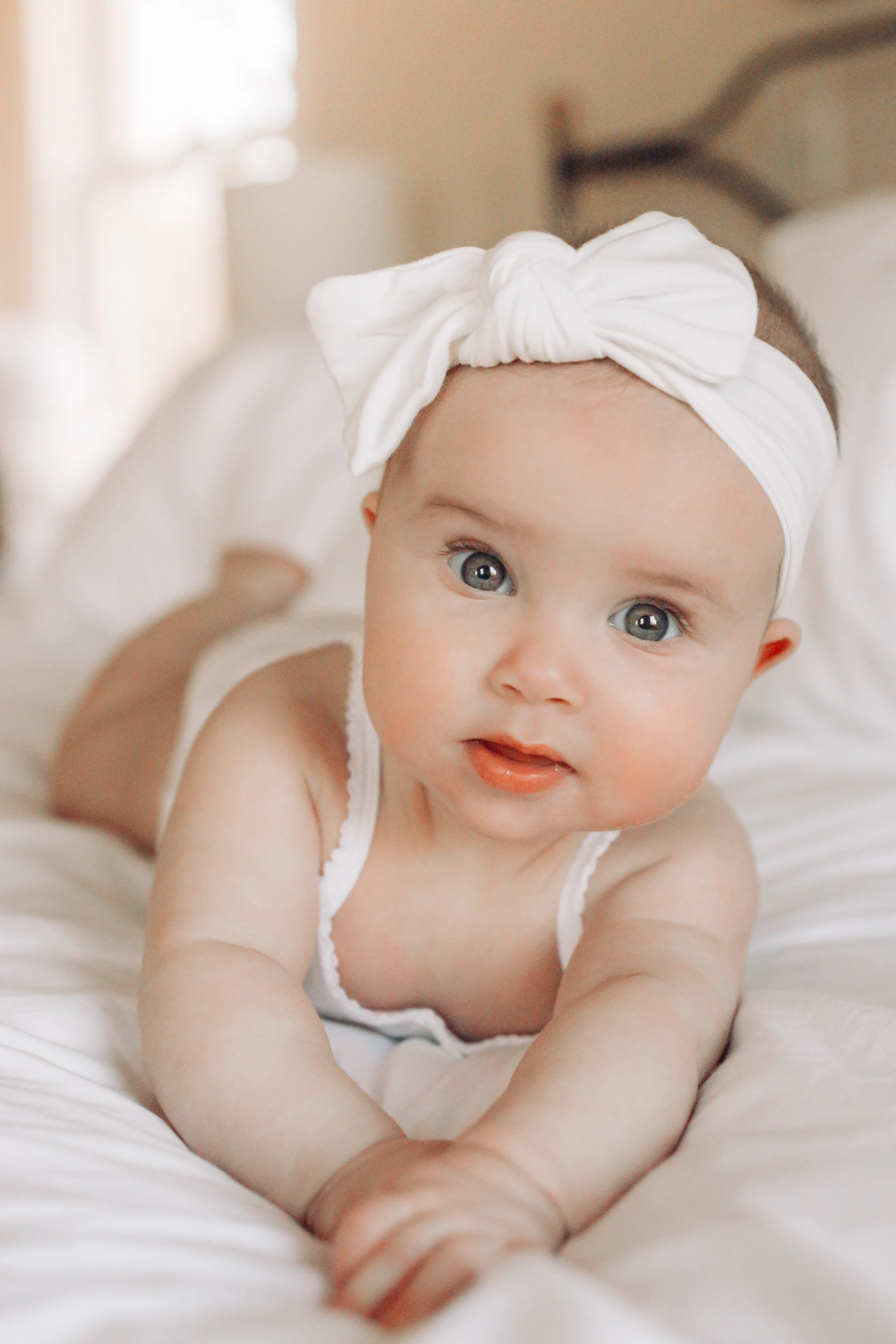 At Home with Baby Sloane, Foxboro, Massachusetts Lifestyle Photographer 