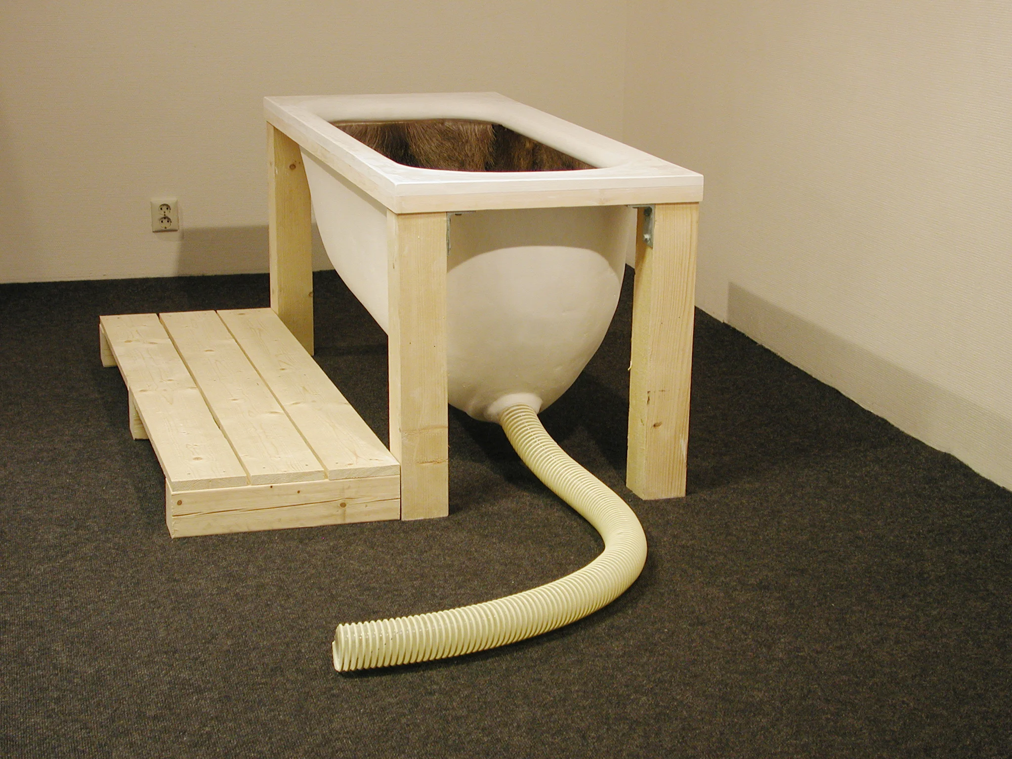 Deeper and deeper/ ice fields and mountain peaks, Stenersenmuseet med Erik Snedsbøl (2005)